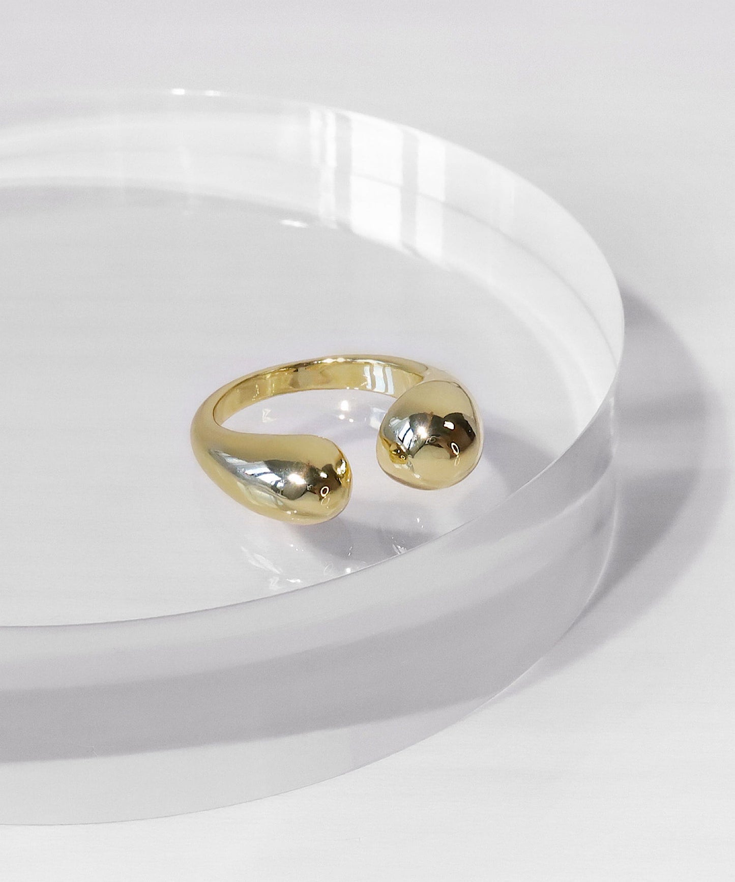 blackdia ocean ドロップ オープン リング