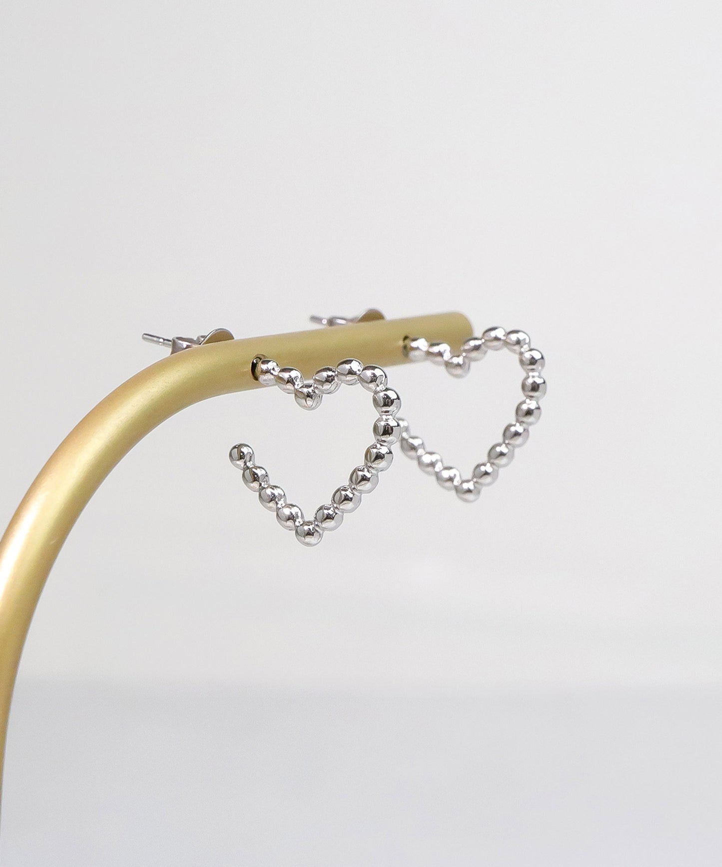 blackdia ocean ハートボールピアス