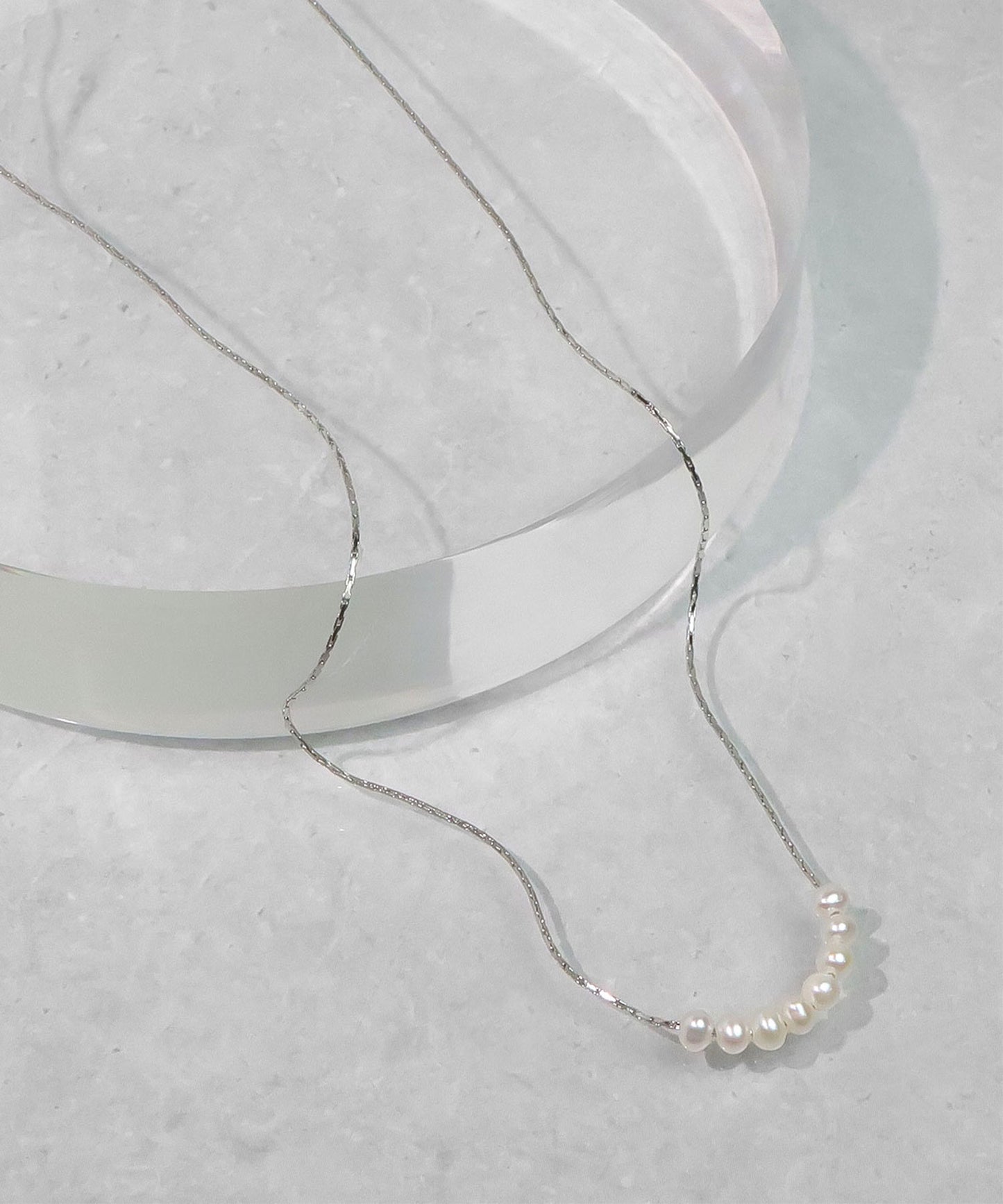 blackdia ocean パールスキンネックレス