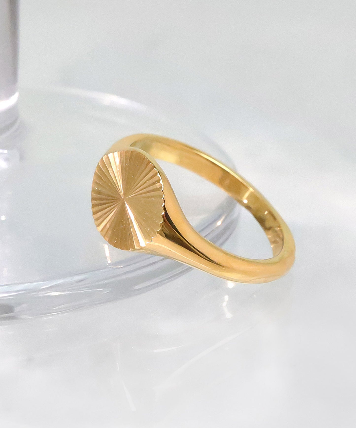 blackdia ocean サンバースト シグネットリング