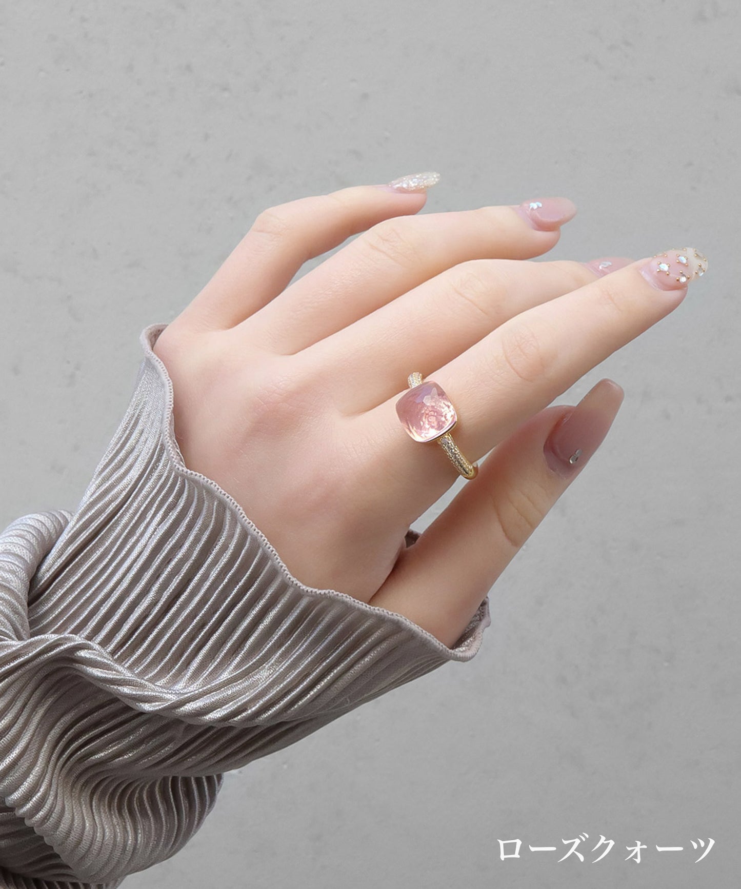 blackdia ocean ジルコニアクォーツリング