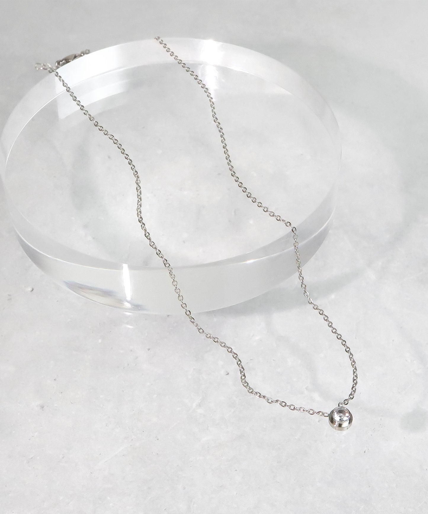 blackdia ocean ジルコニアワントップネックレス