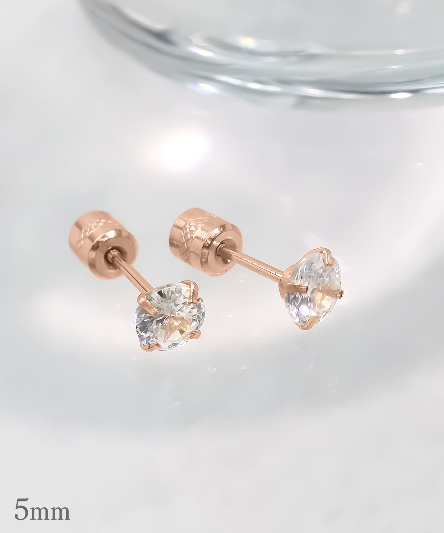 blackdia ocean ジルコニアスタッドピアス