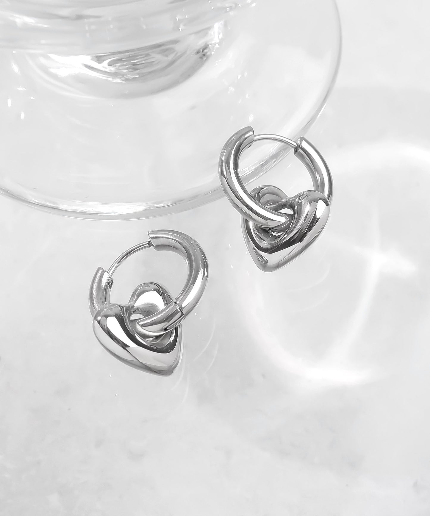 blackdia ocean 2wayニュアンスハートピアス