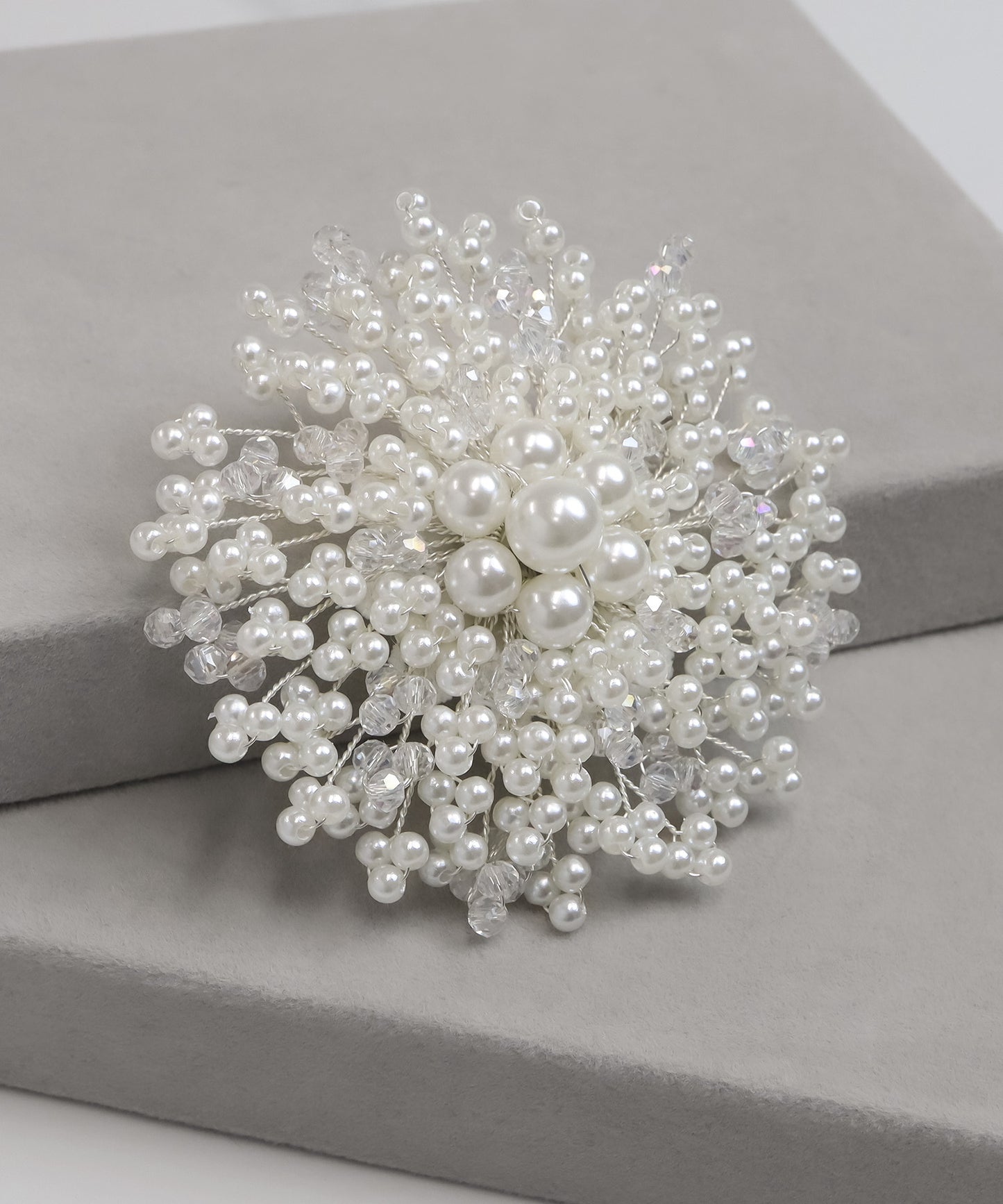 blackdia ocean パールフラワーブローチ