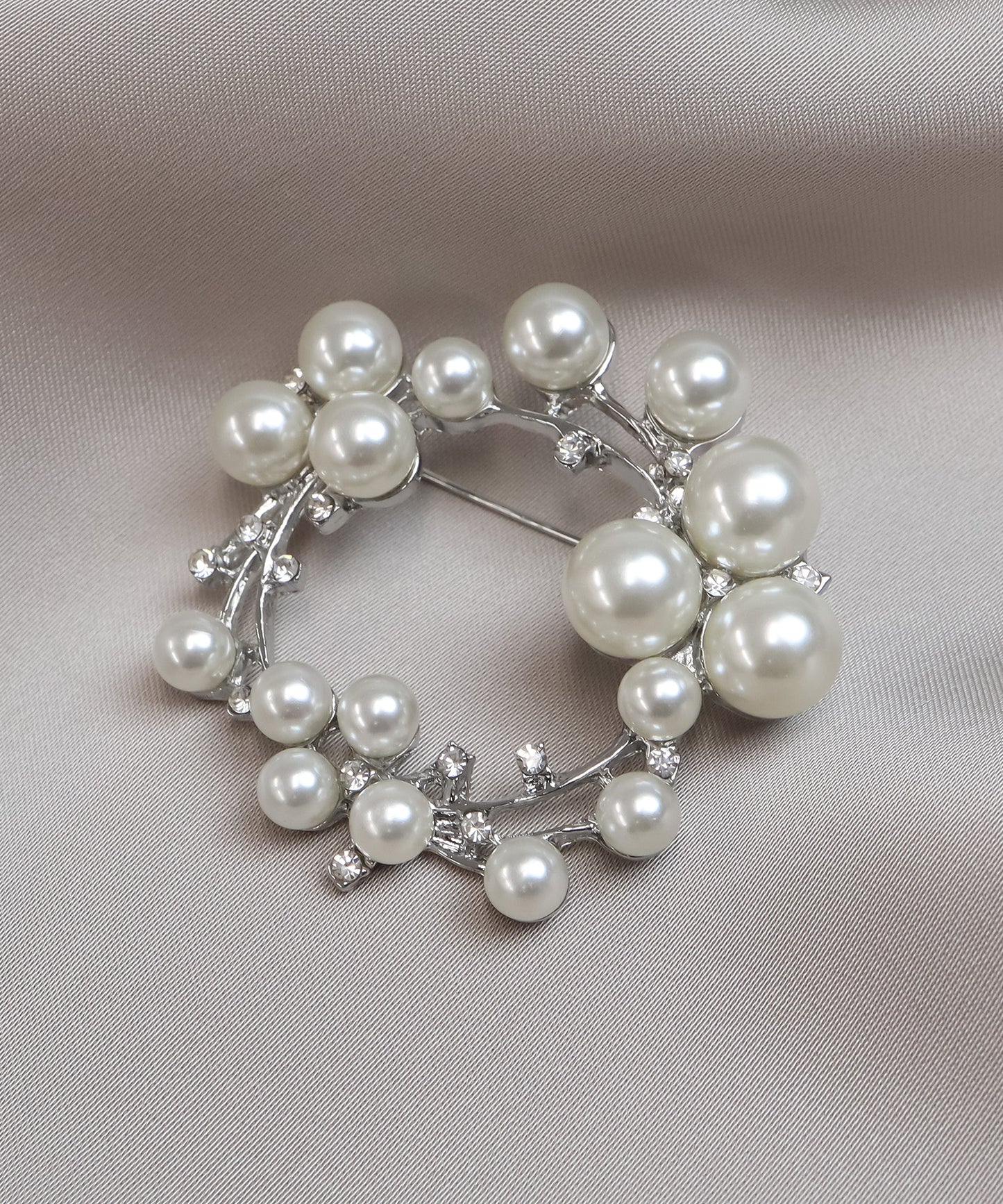 blackdia ocean パールストーンブローチ