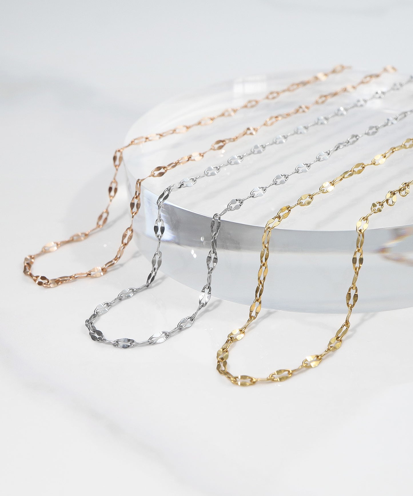 blackdia ocean ペタルチェーンネックレス