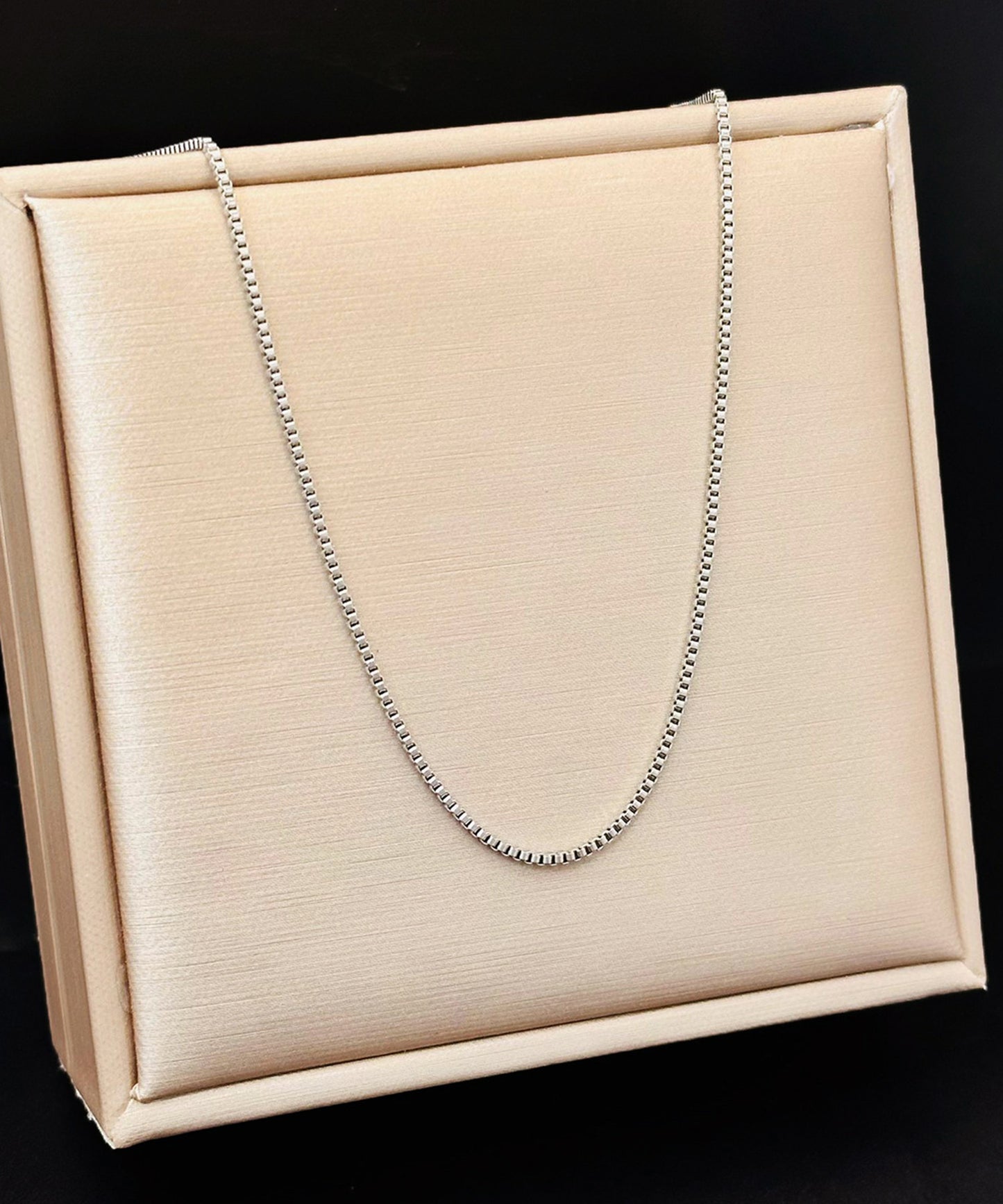 blackdia ocean ボックスチェーンネックレス