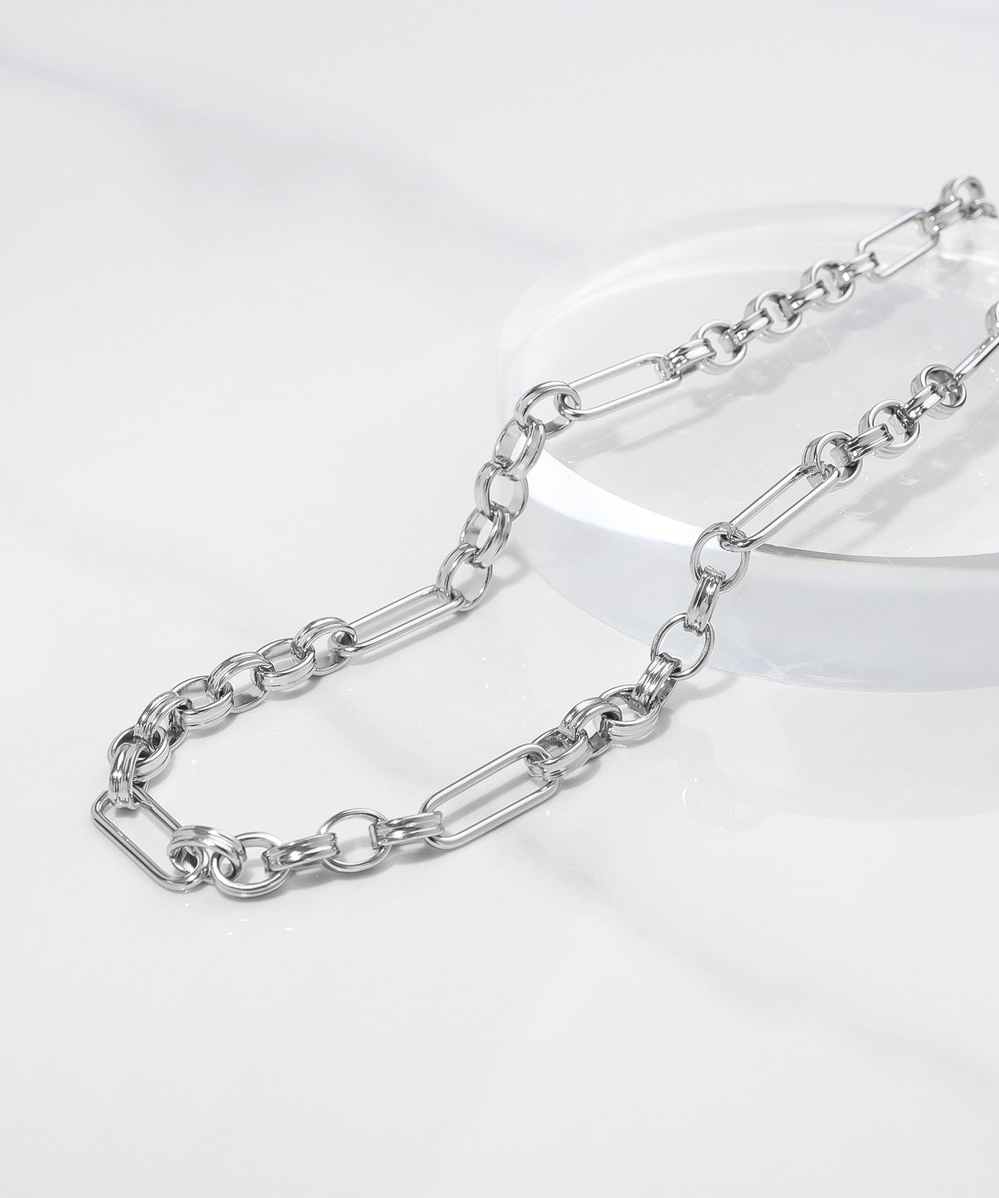 blackdia ocean フィガロチェーン リンクネックレス