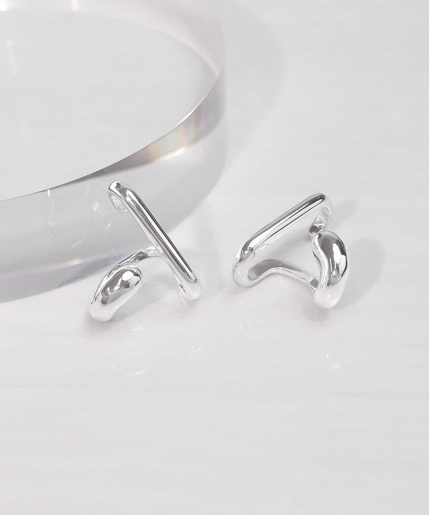 blackdia ocean 2wayレイヤードイヤーカフ