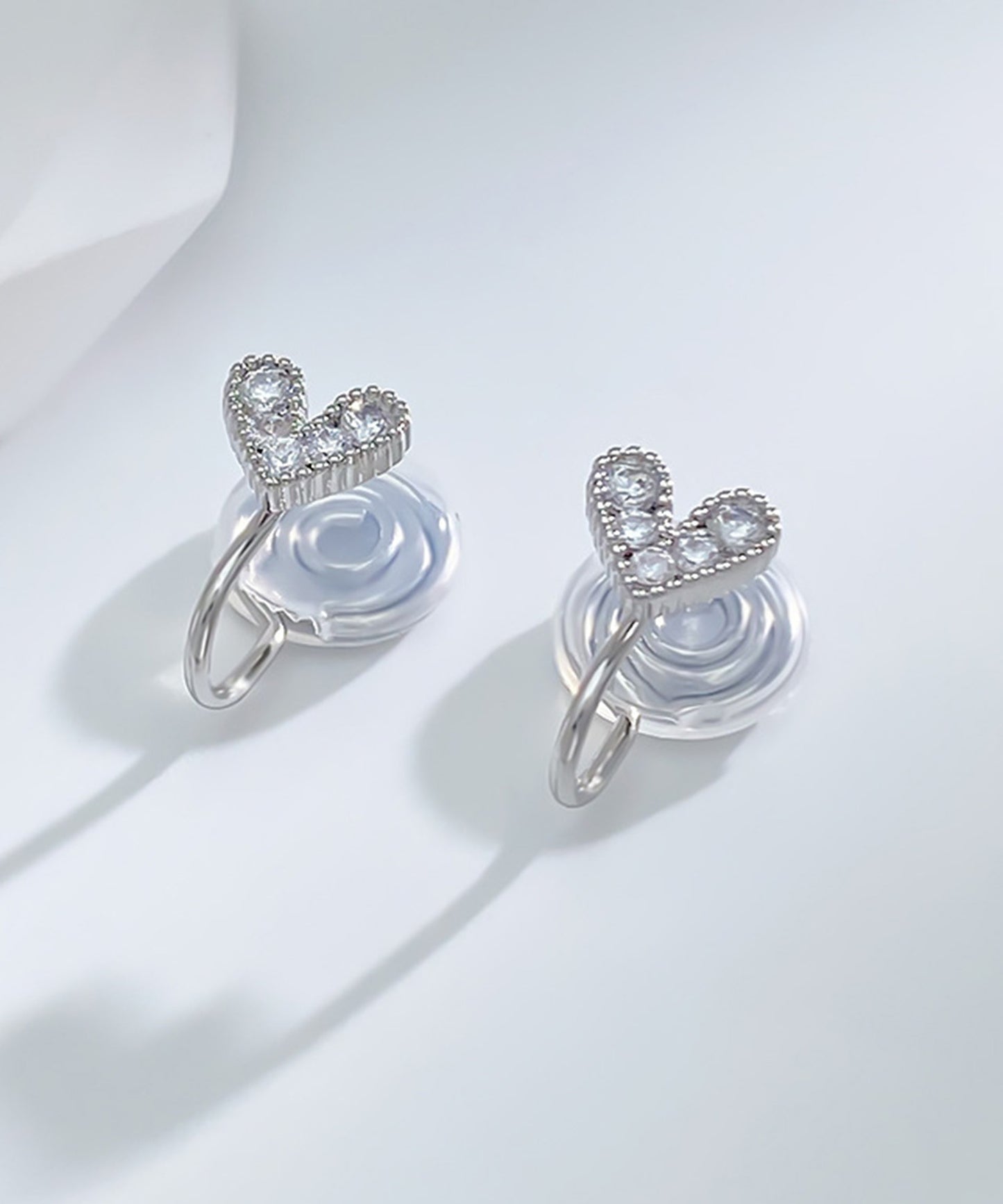 blackdia ocean ジルコニアミニハートイヤリング