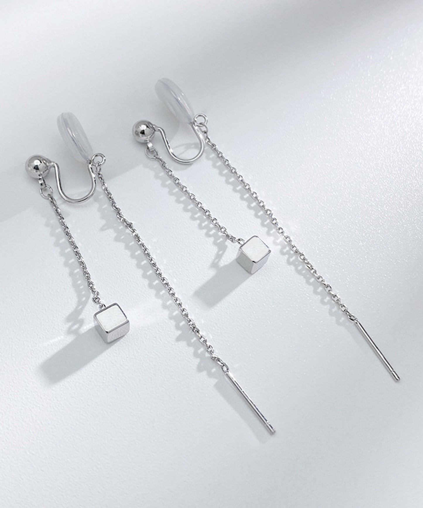 blackdia ocean キューブ チェーンイヤリング