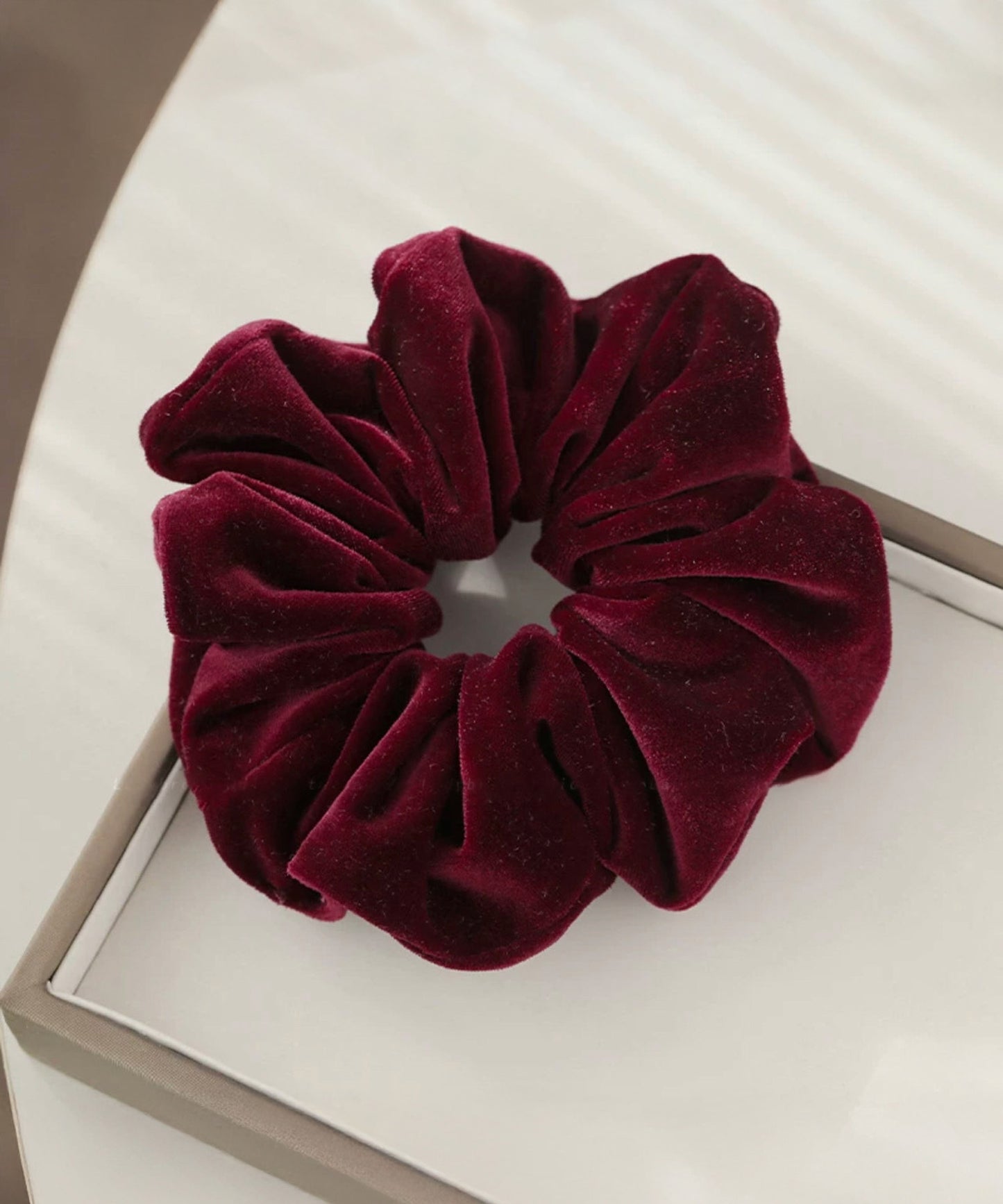 blackdia ocean 深みカラーふんわりベロアシュシュ