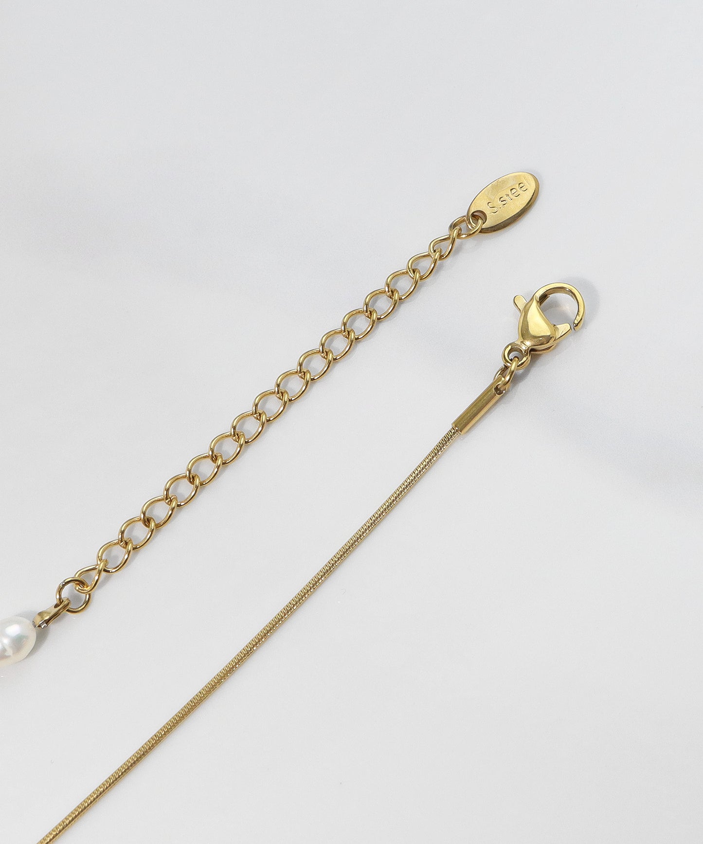 blackdia ocean 淡水パール ラリエットネックレス