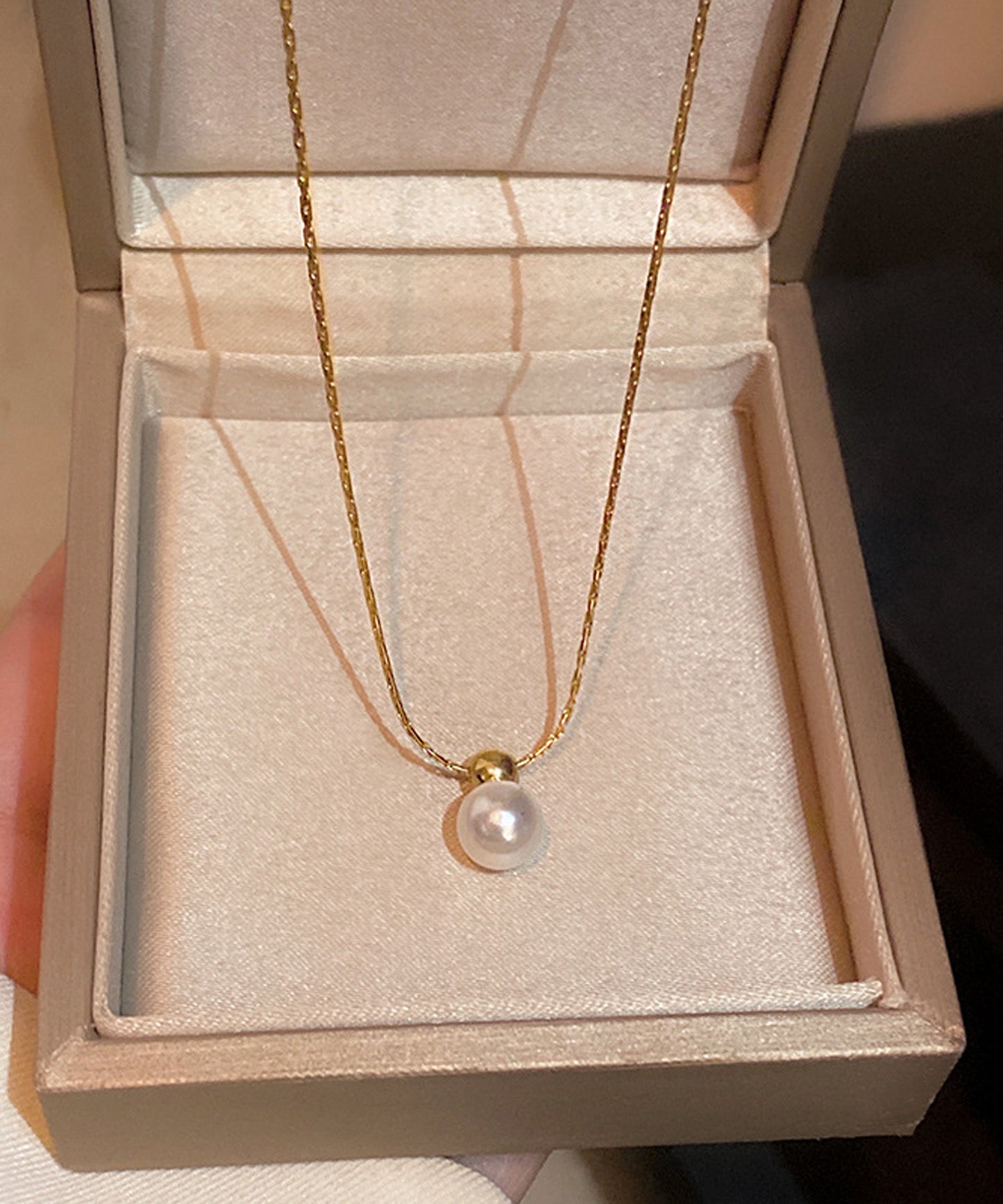 blackdia ocean ボール&パールネックレス