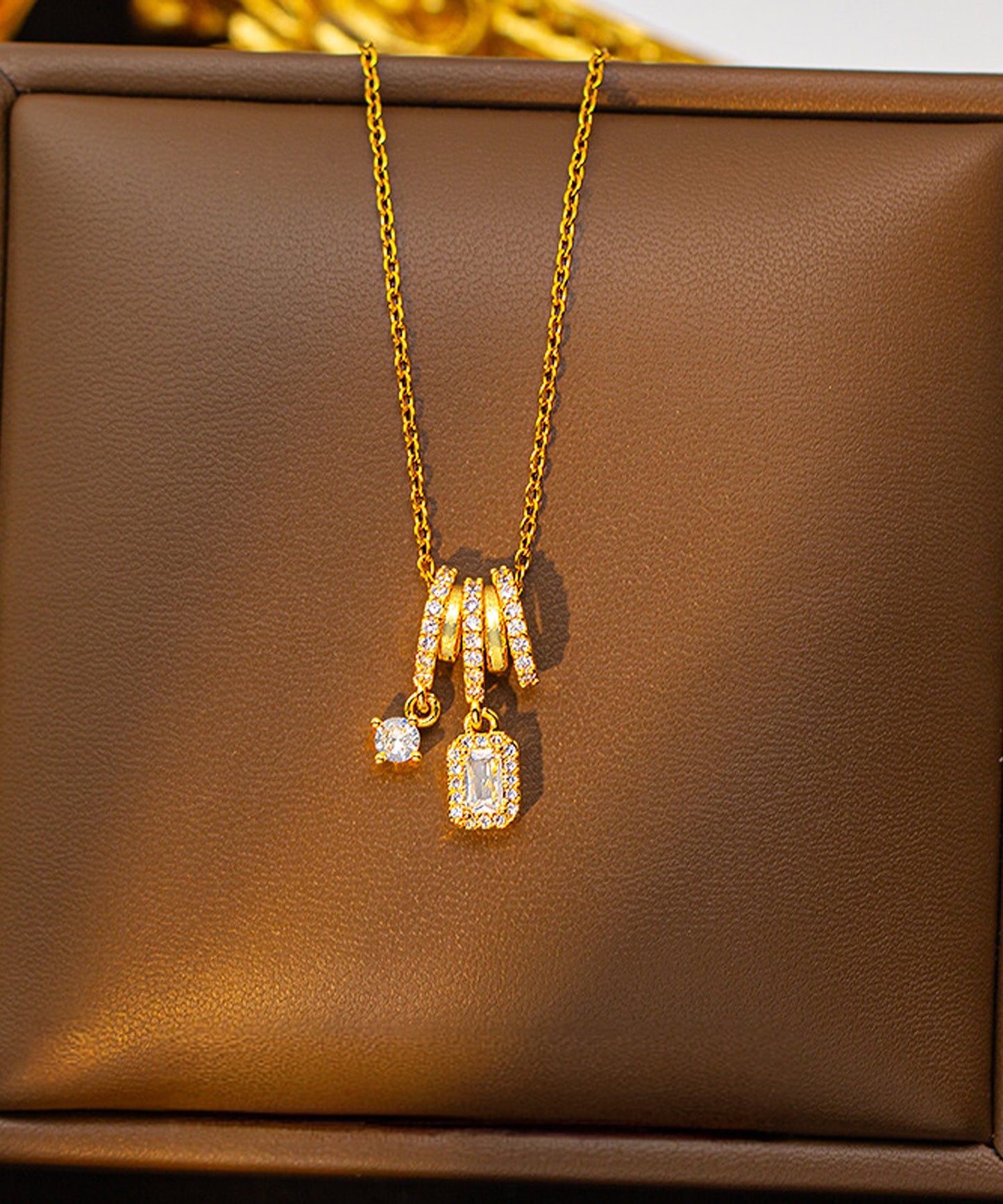 blackdia ocean ジルコニアストーンネックレス