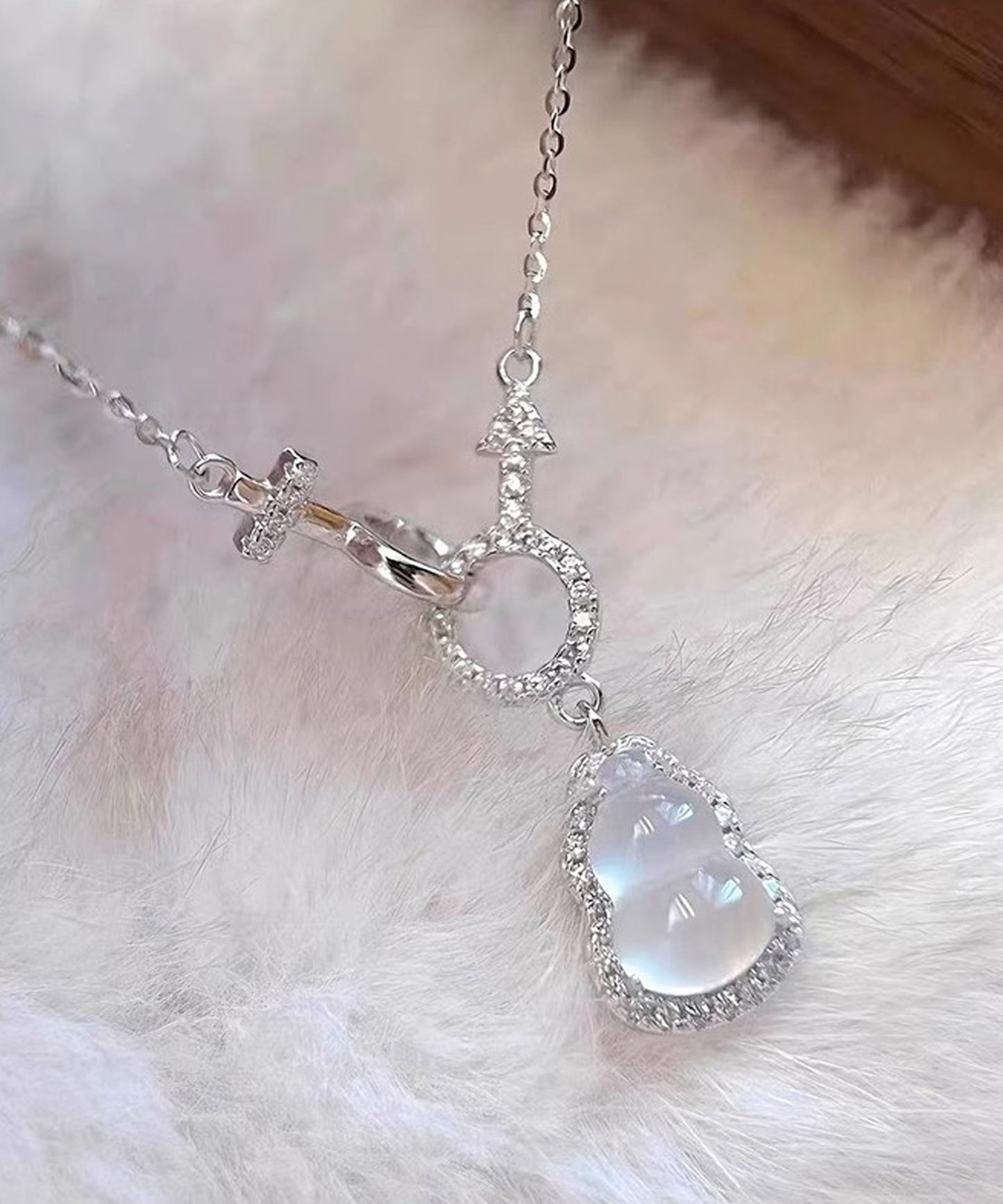 blackdia ocean ジルコニアゴードネックレス