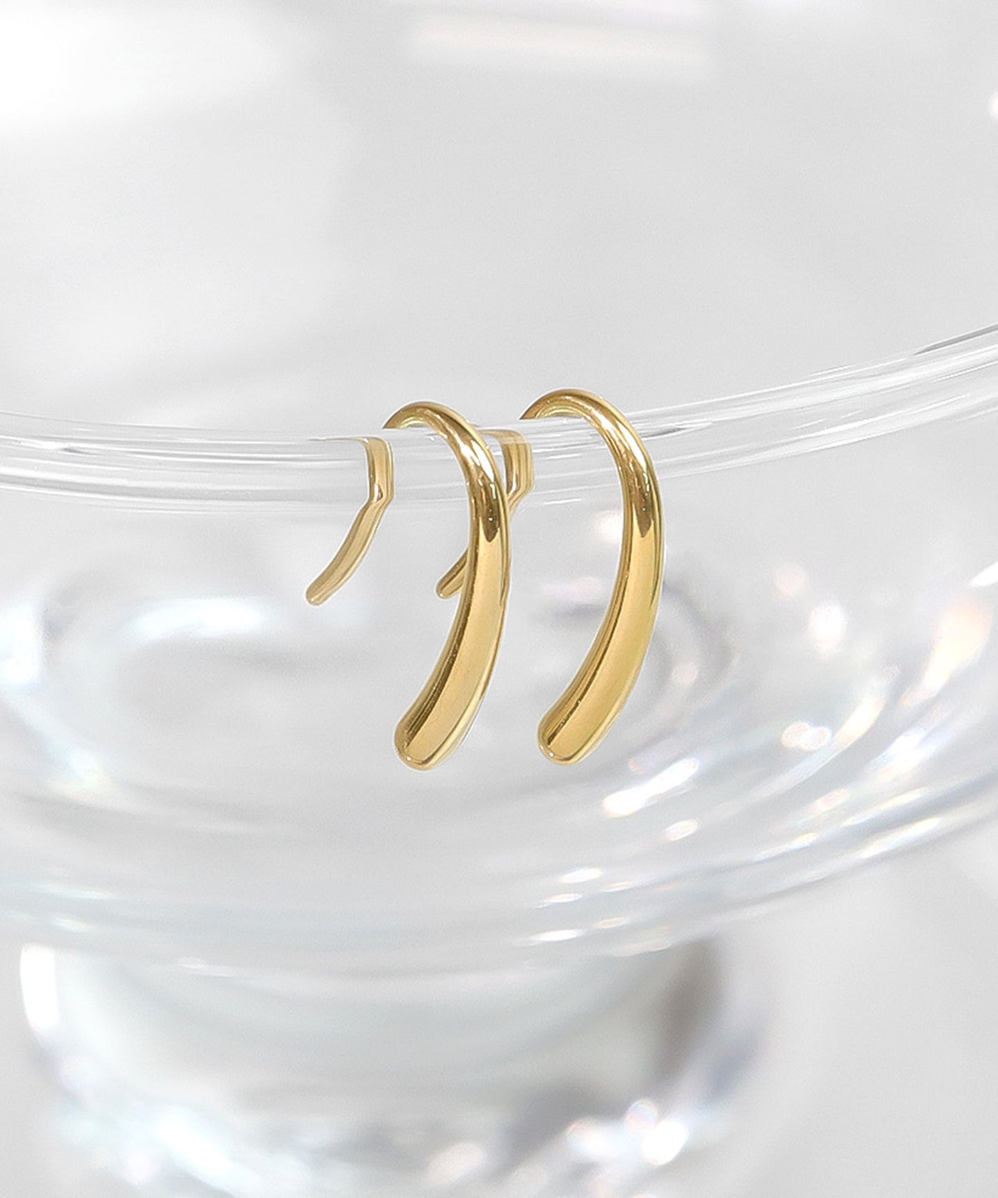 blackdia ocean ドロップフックピアス ( 4size展開 )