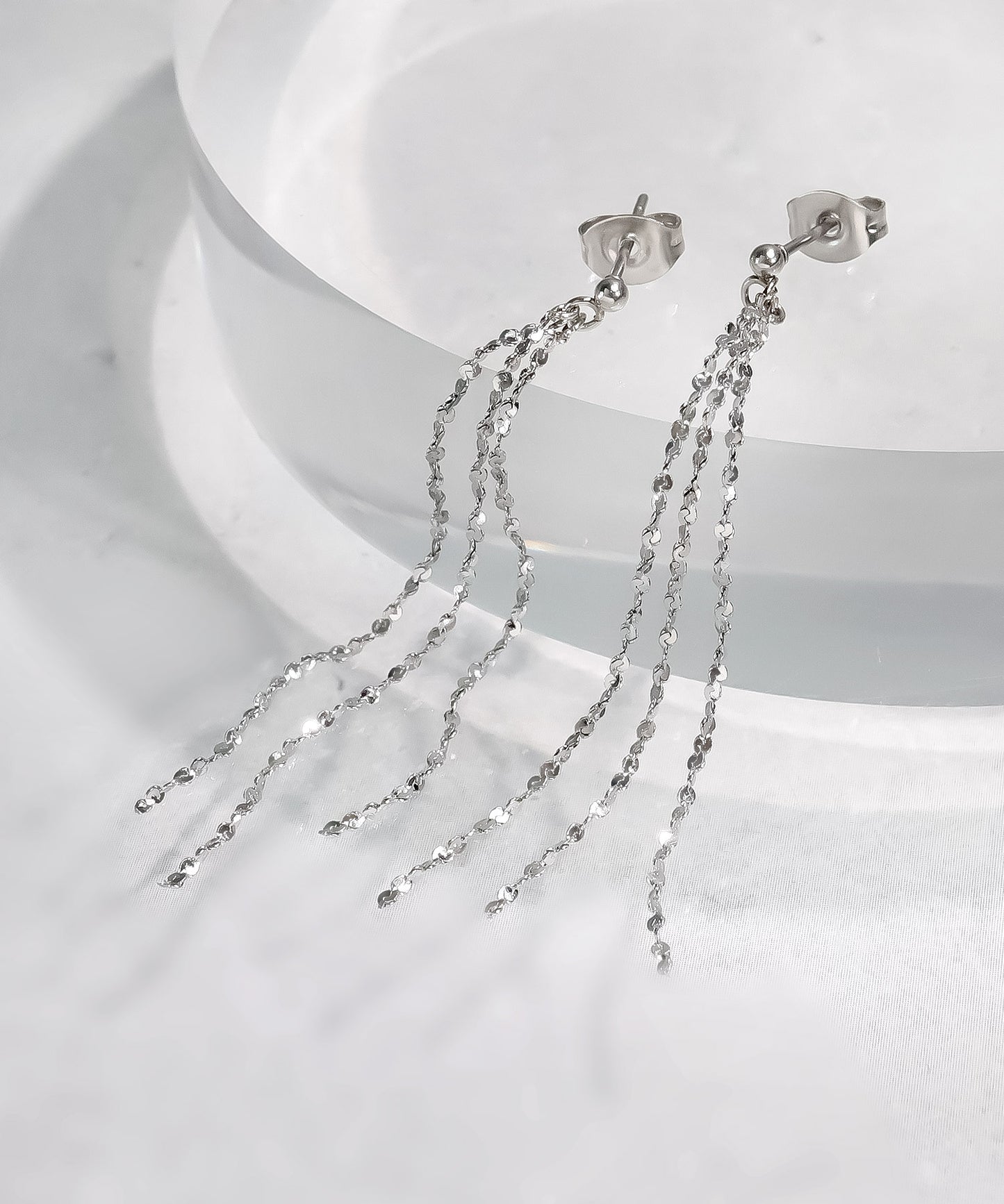 blackdia ocean スキンペタル チェーンピアス