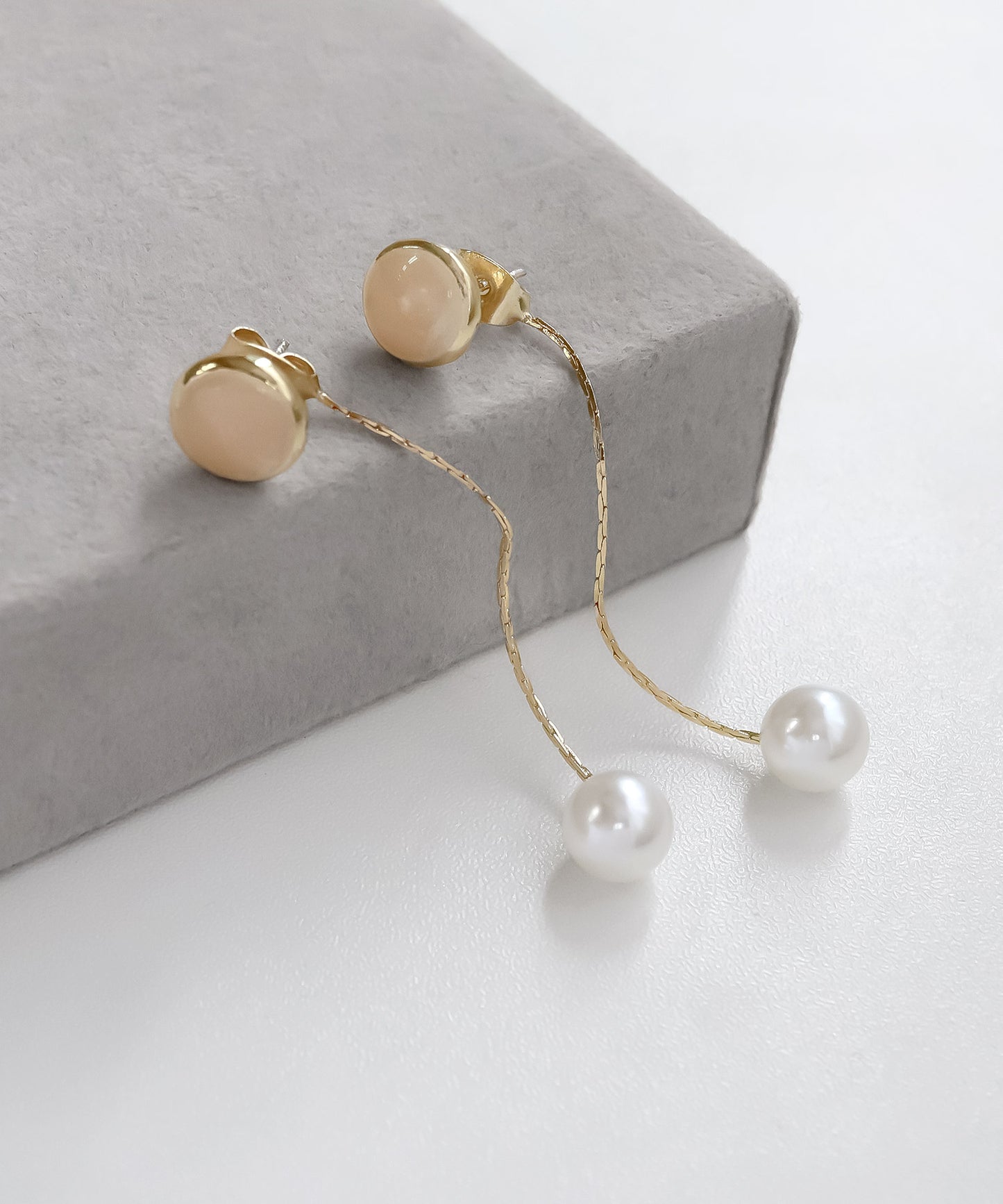 blackdia ocean パールストラップピアス