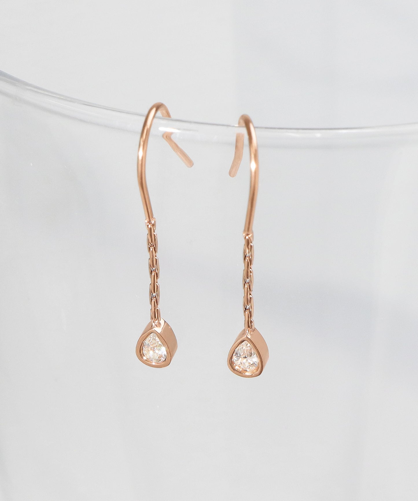 blackdia ocean ジルコニア ドロップピアス