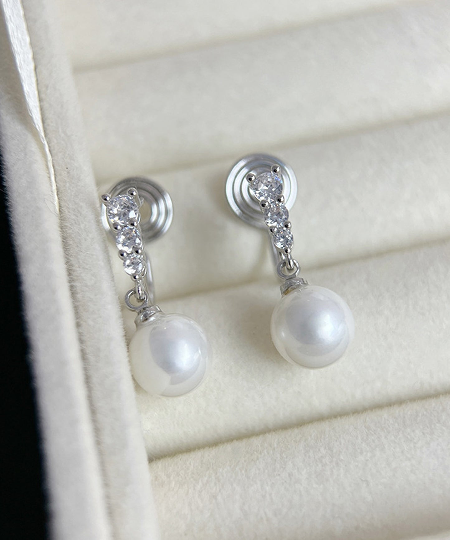 blackdia ocean ドロップパールピアス/イヤリング