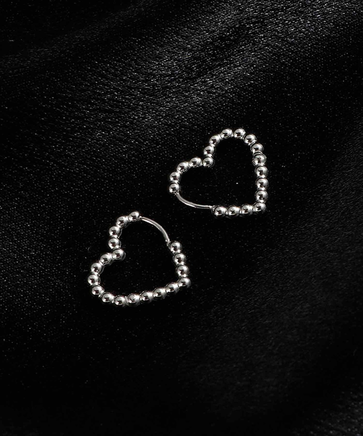 blackdia ocean ビーズハートピアス