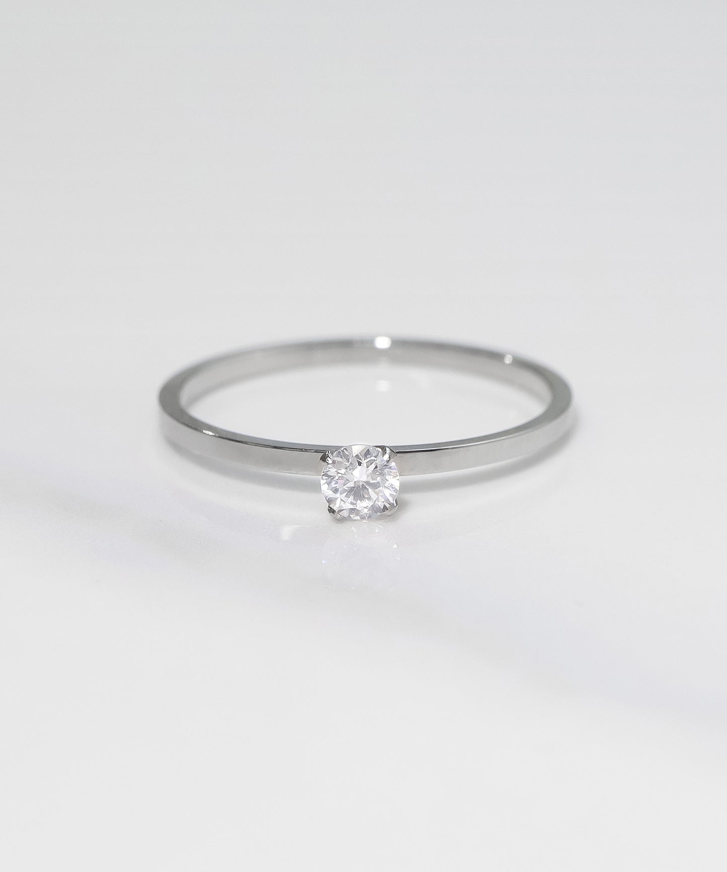 blackdia ocean ジルコニア一粒リング