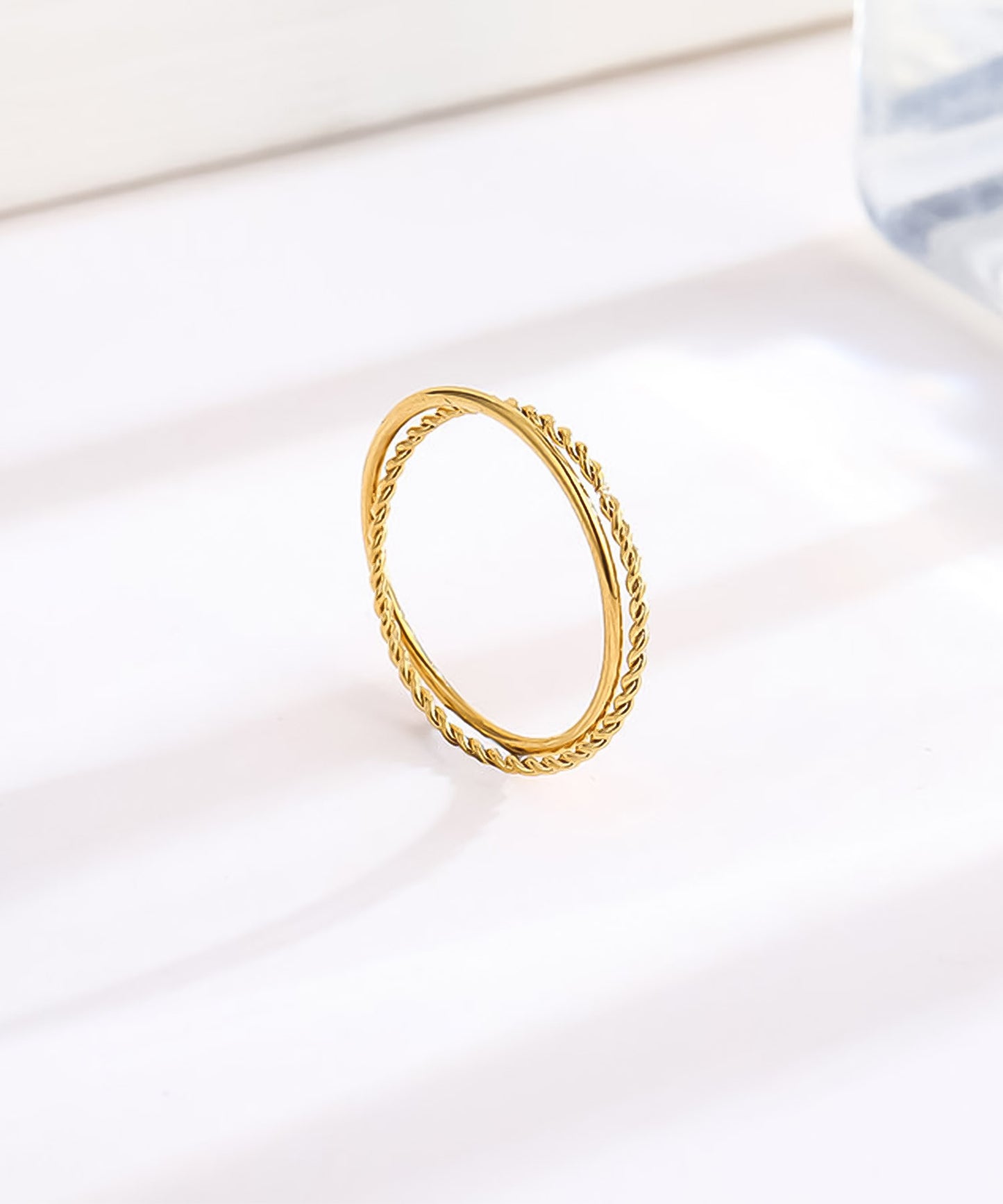 【今週末限定価格】blackdia ocean シンプル コネクトリング