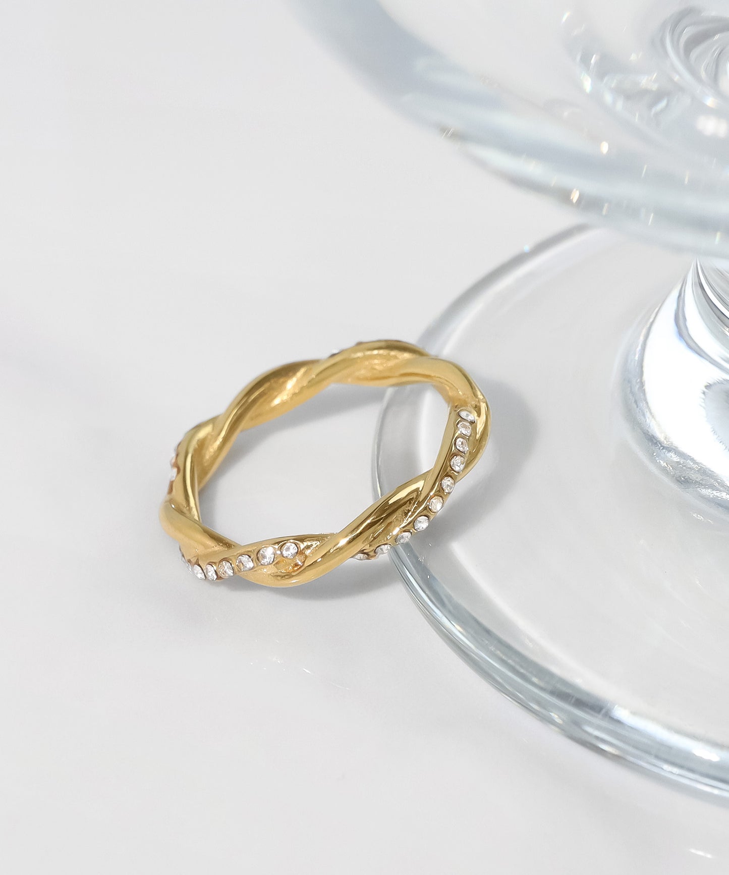 blackdia ocean ジルコニア ツイストリング