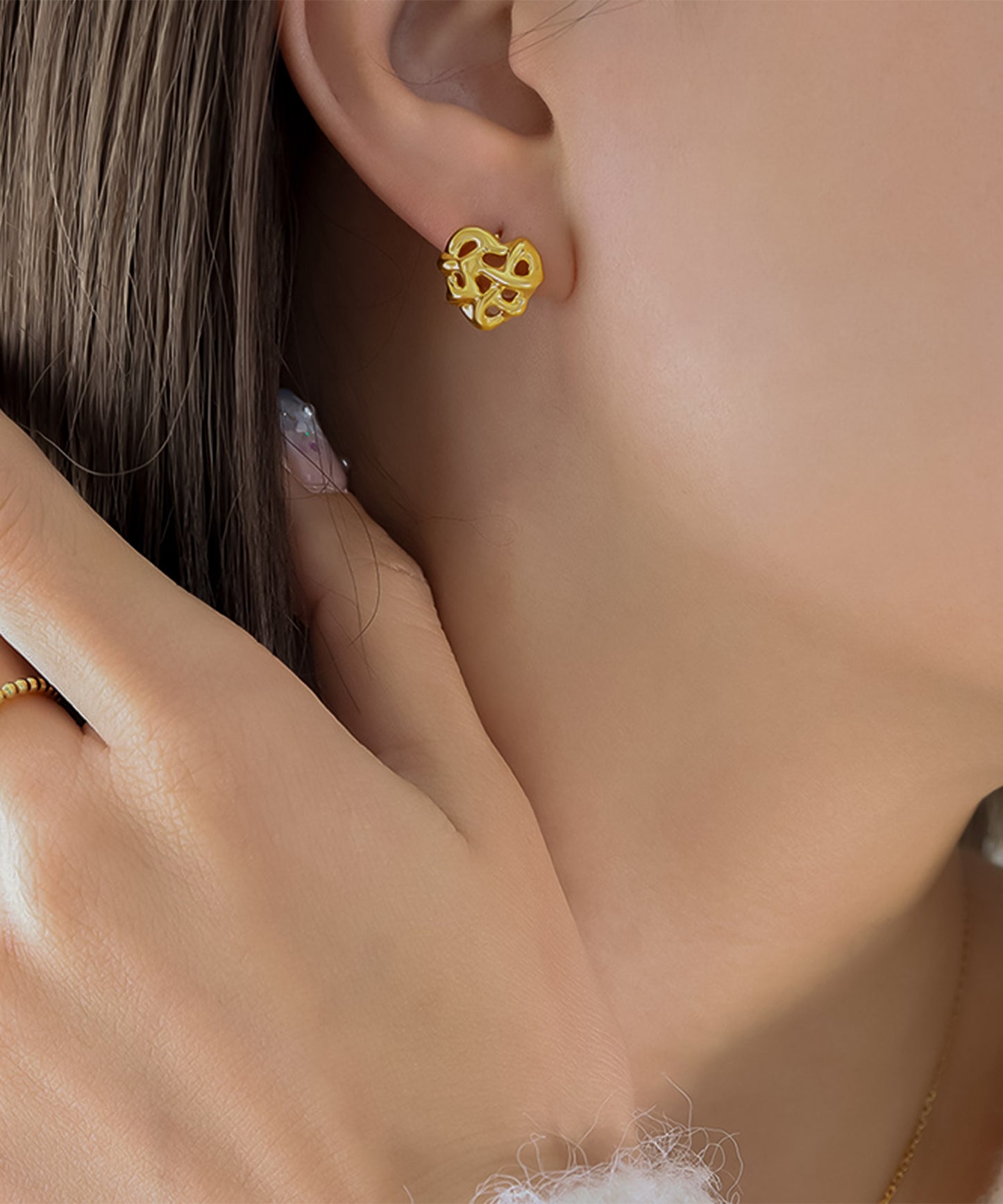 blackdia ocean ハートパイ ピアス