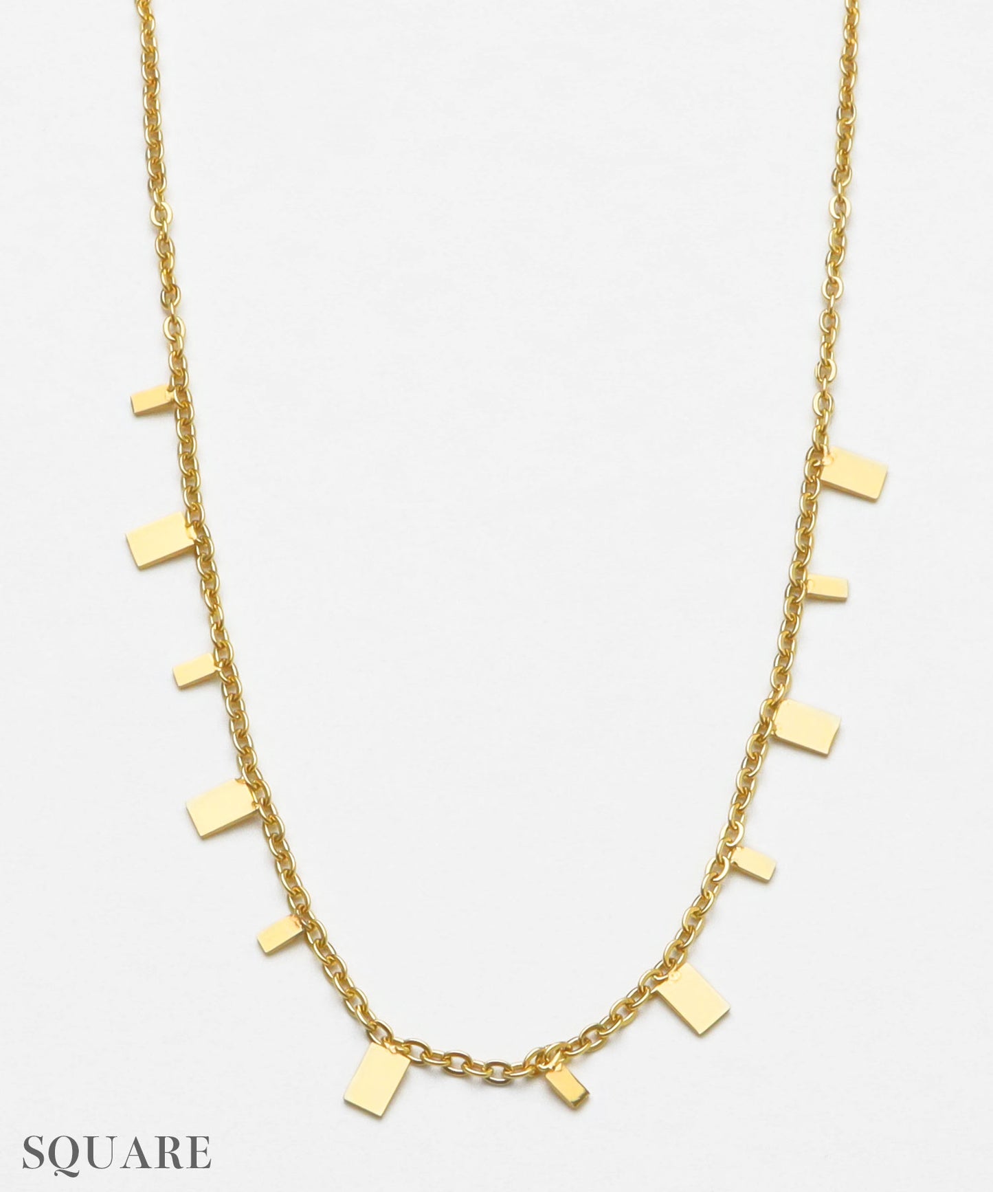 blackdia ocean ドットデザイン プレートネックレス