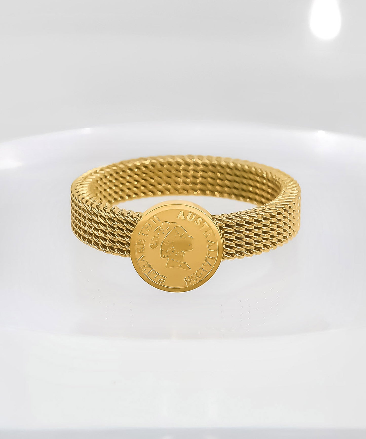 blackdia ocean メッシュコインリング