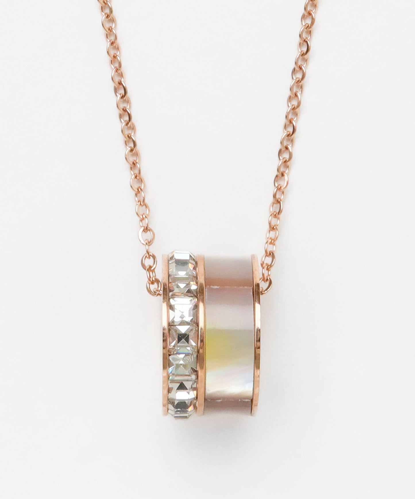 blackdia ocean ストーン シェル リング ネックレス