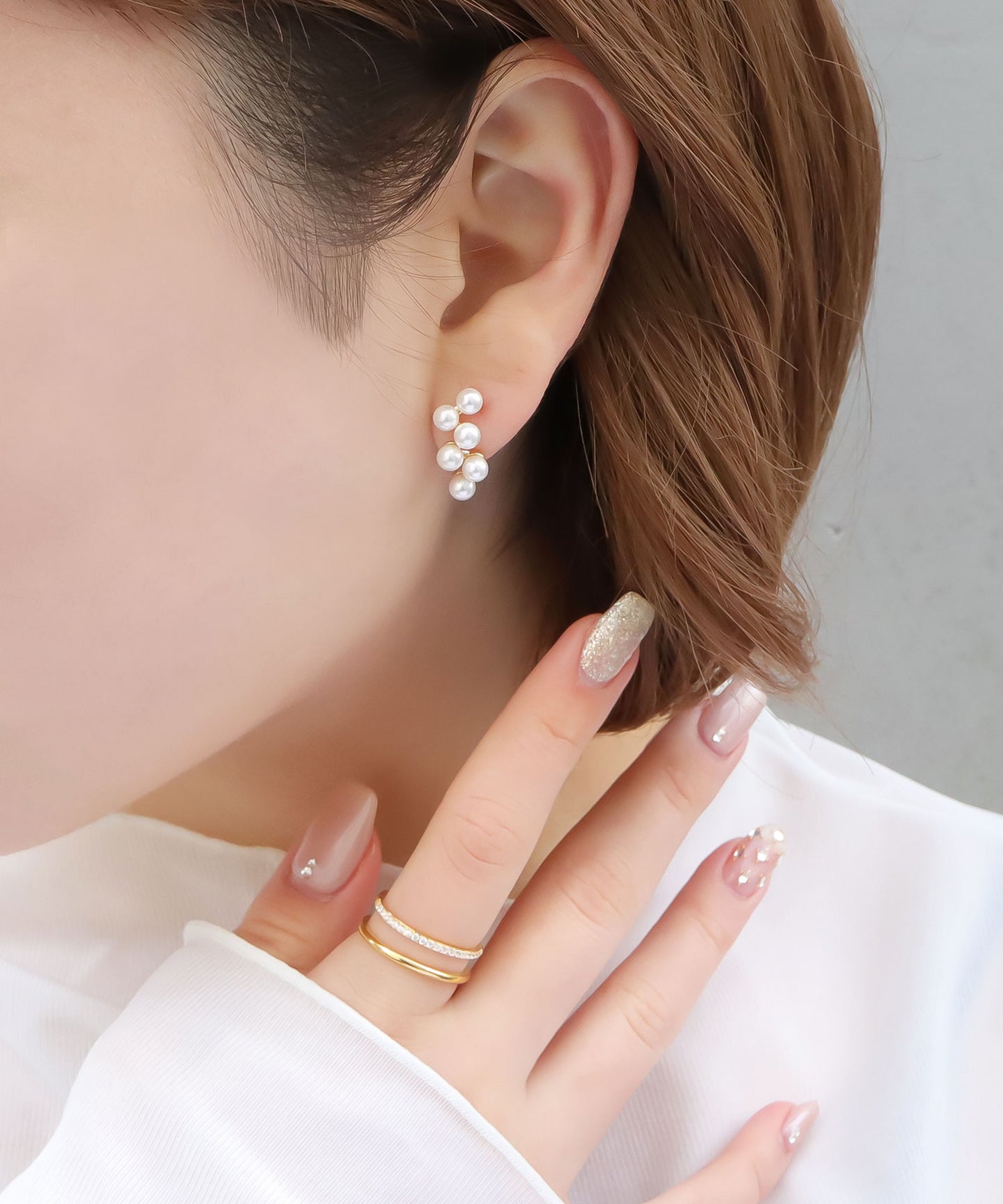 blackdia ocean デザインパールピアス