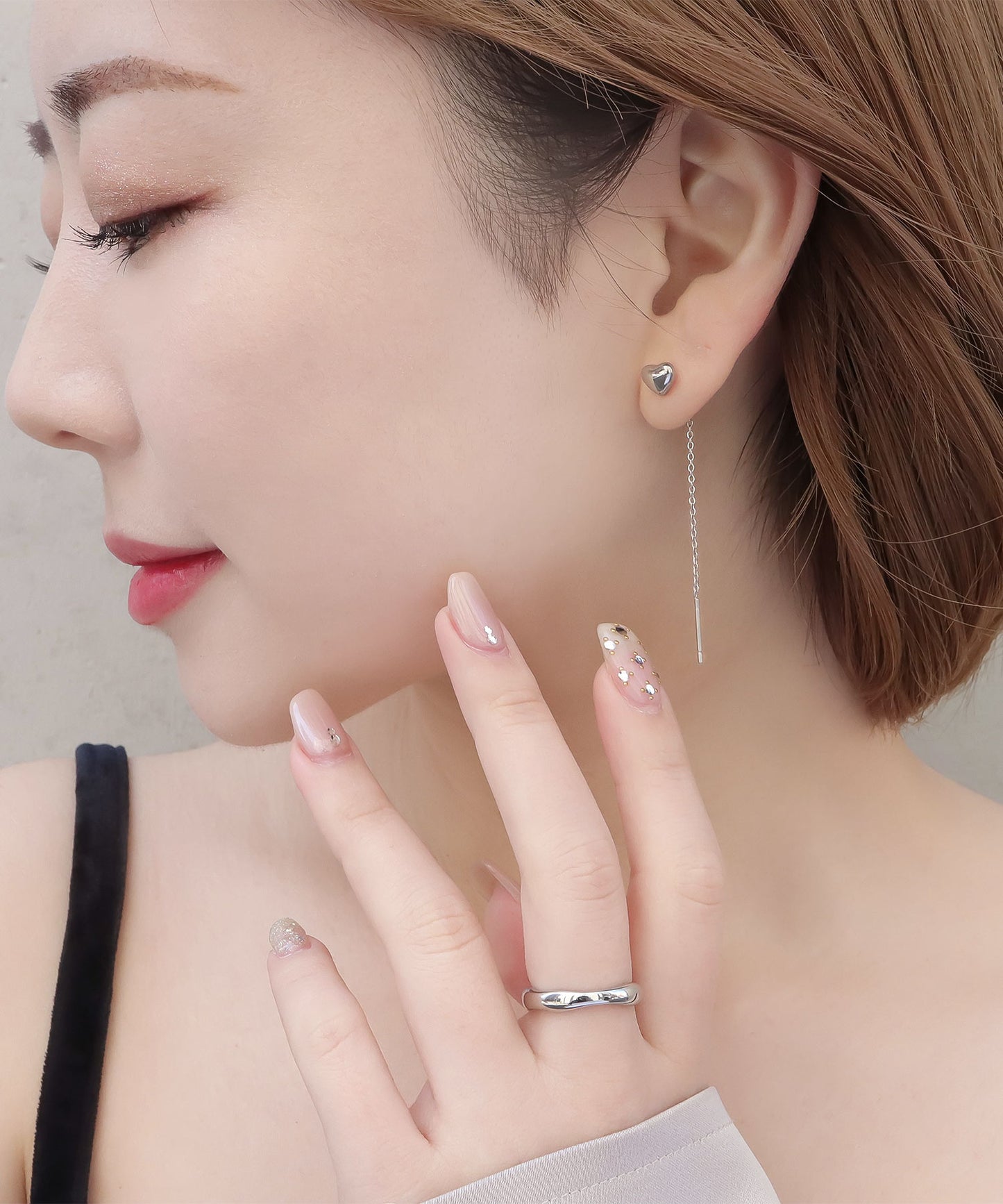 blackdia ocean ミニハートスウェイピアス