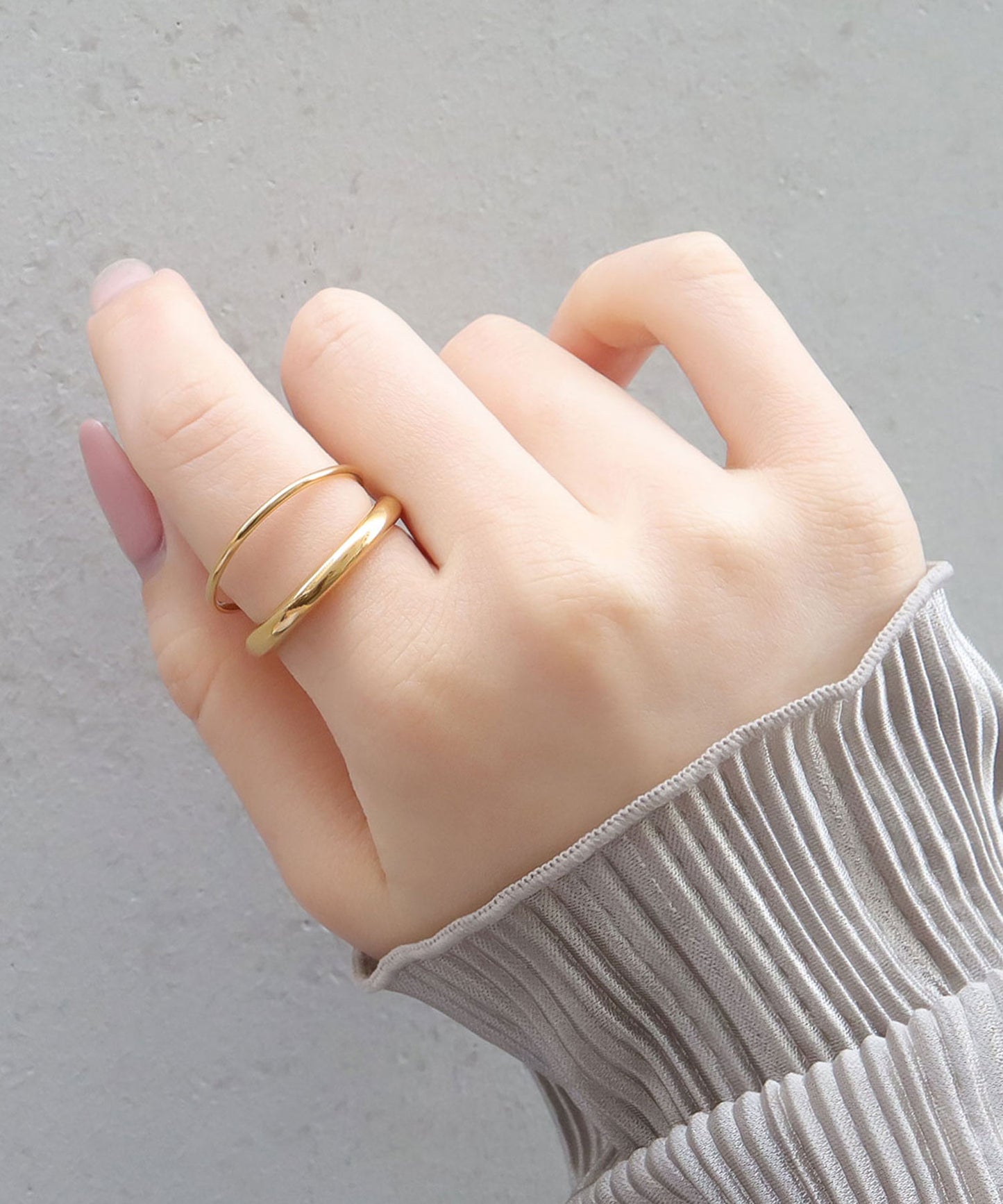 blackdia ocean レイヤードリング