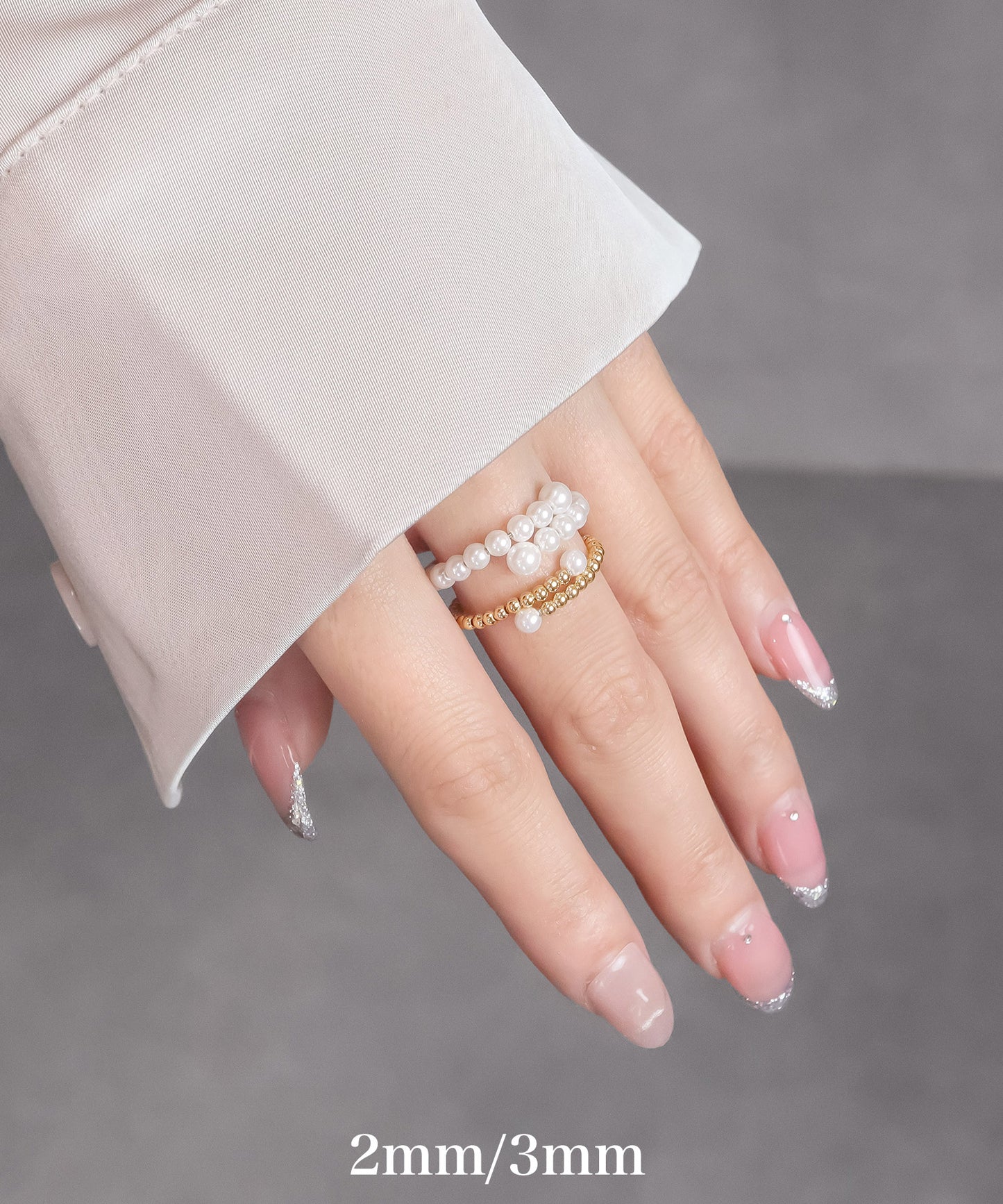 blackdia ocean パールビーズリング