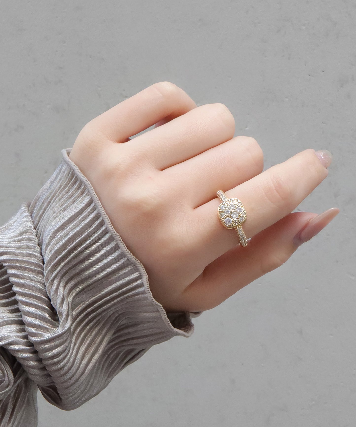 blackdia ocean ジルコニアキャンディーリング