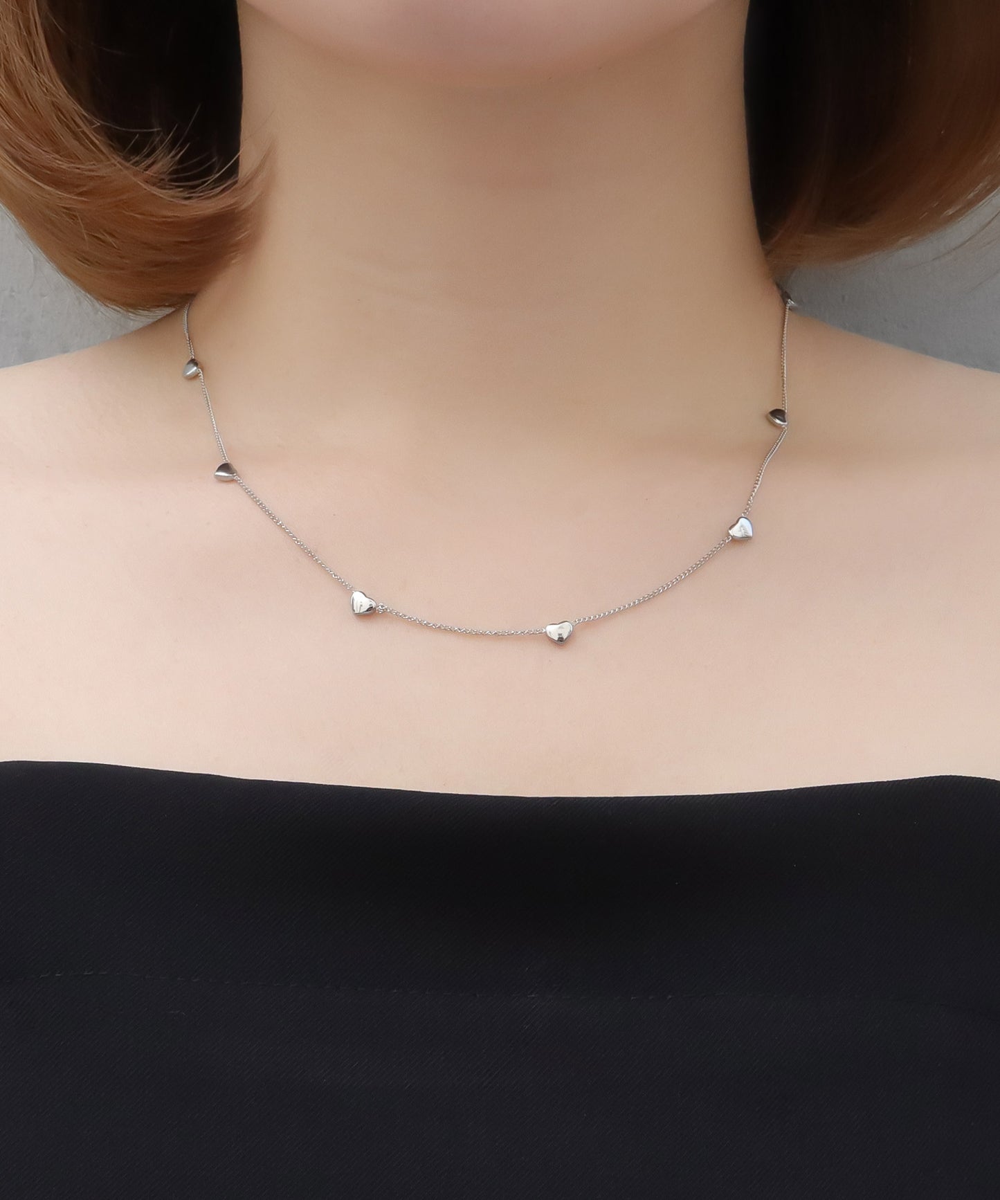 blackdia ocean ポイントハートネックレス