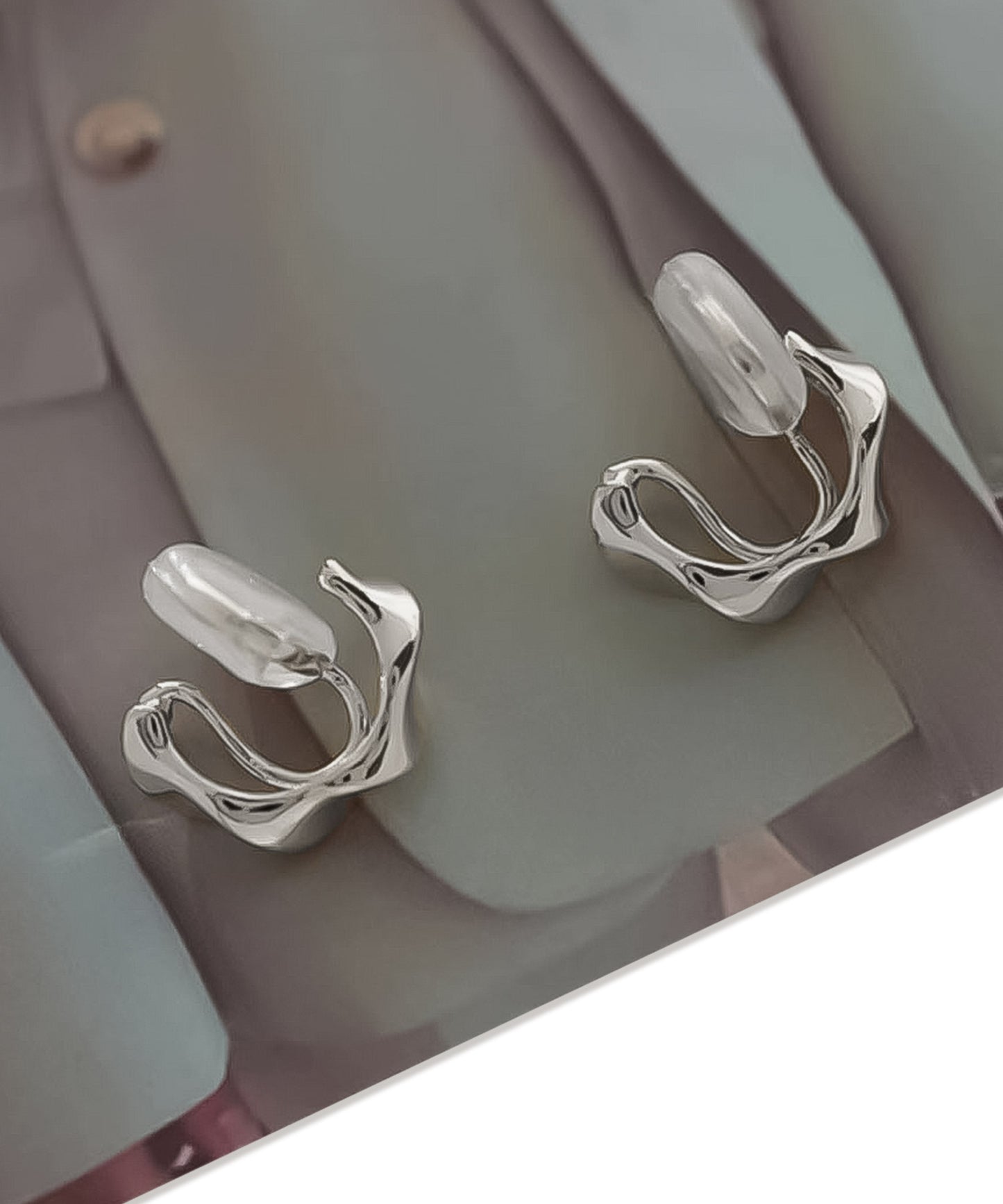 blackdia ocean ラギッドフープ ピアス/イヤリング