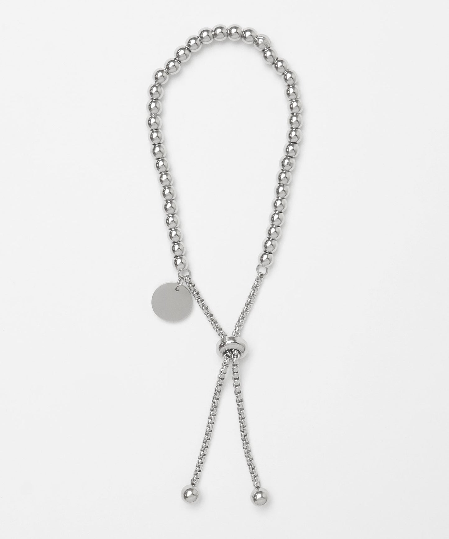 blackdia ocean ボール&甲丸ベネチアンチェーンブレスレット