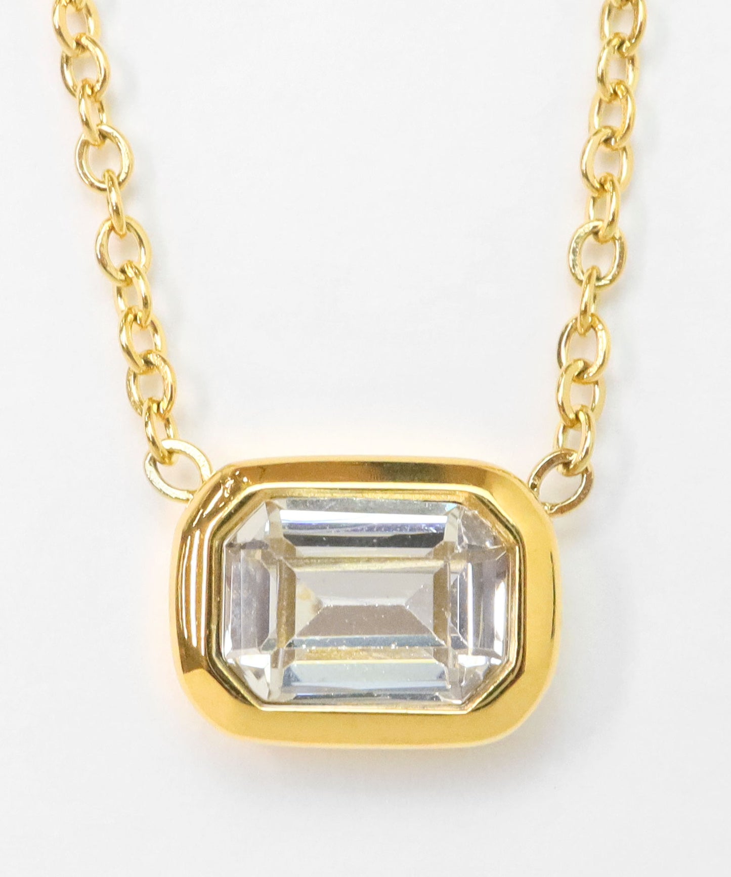 blackdia ocean スクエアストーンネックレス