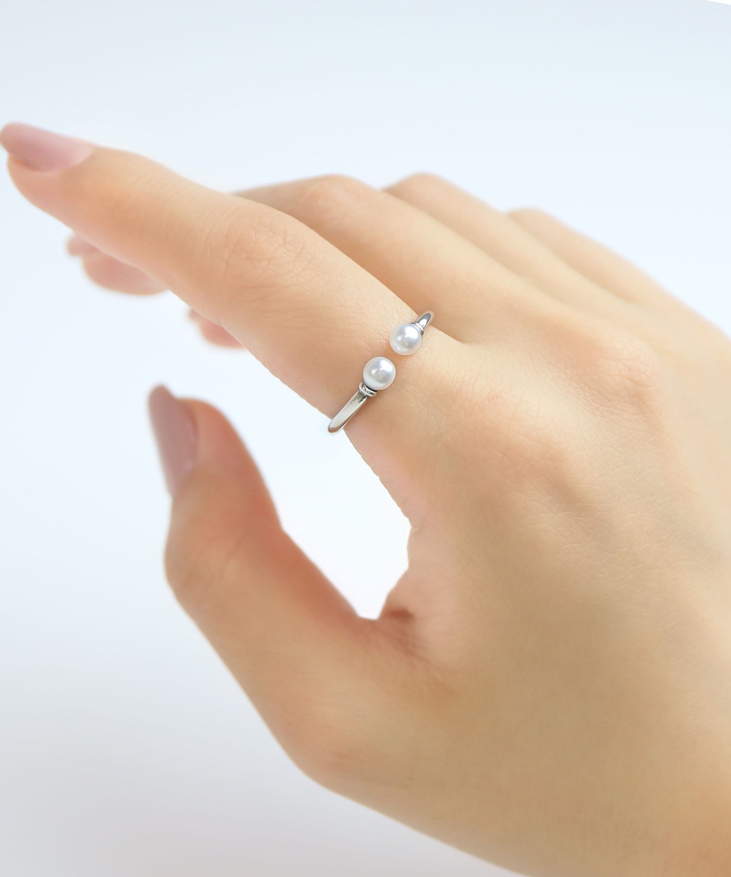 blackdia ocean オープンパールリング