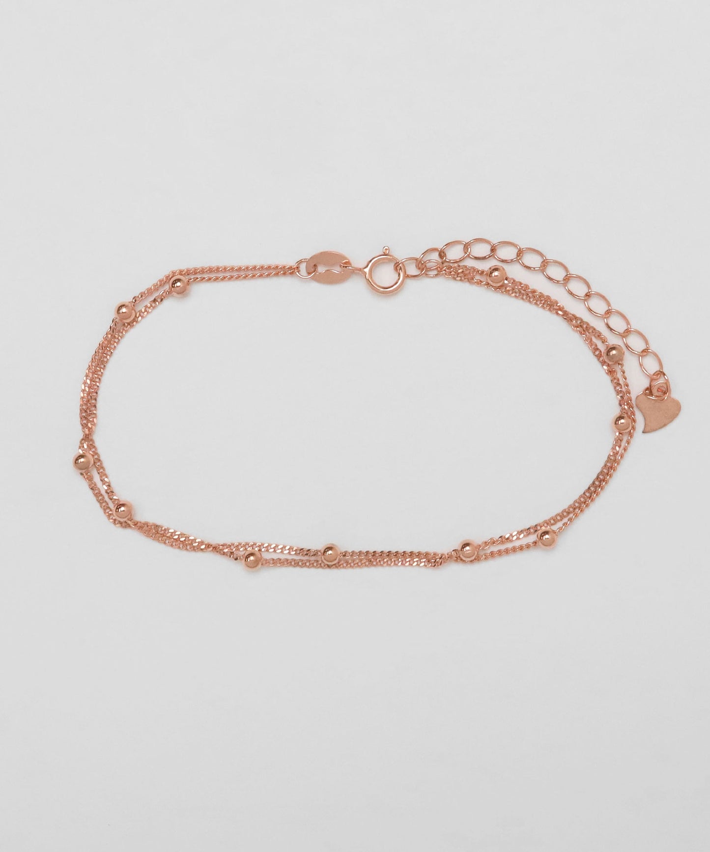 blackdia ocean ポイントボール ダブルチェーンブレスレット