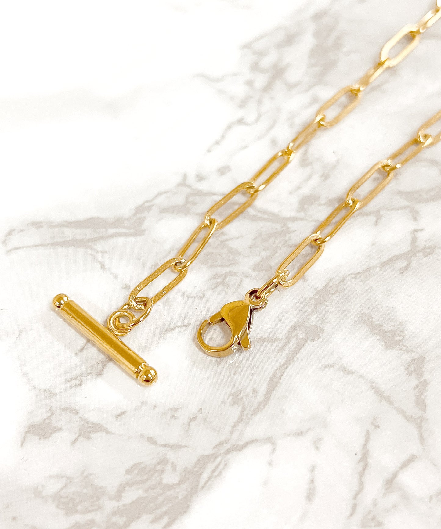 blackdia ocean マンテルペーパークリップチェーンネックレス