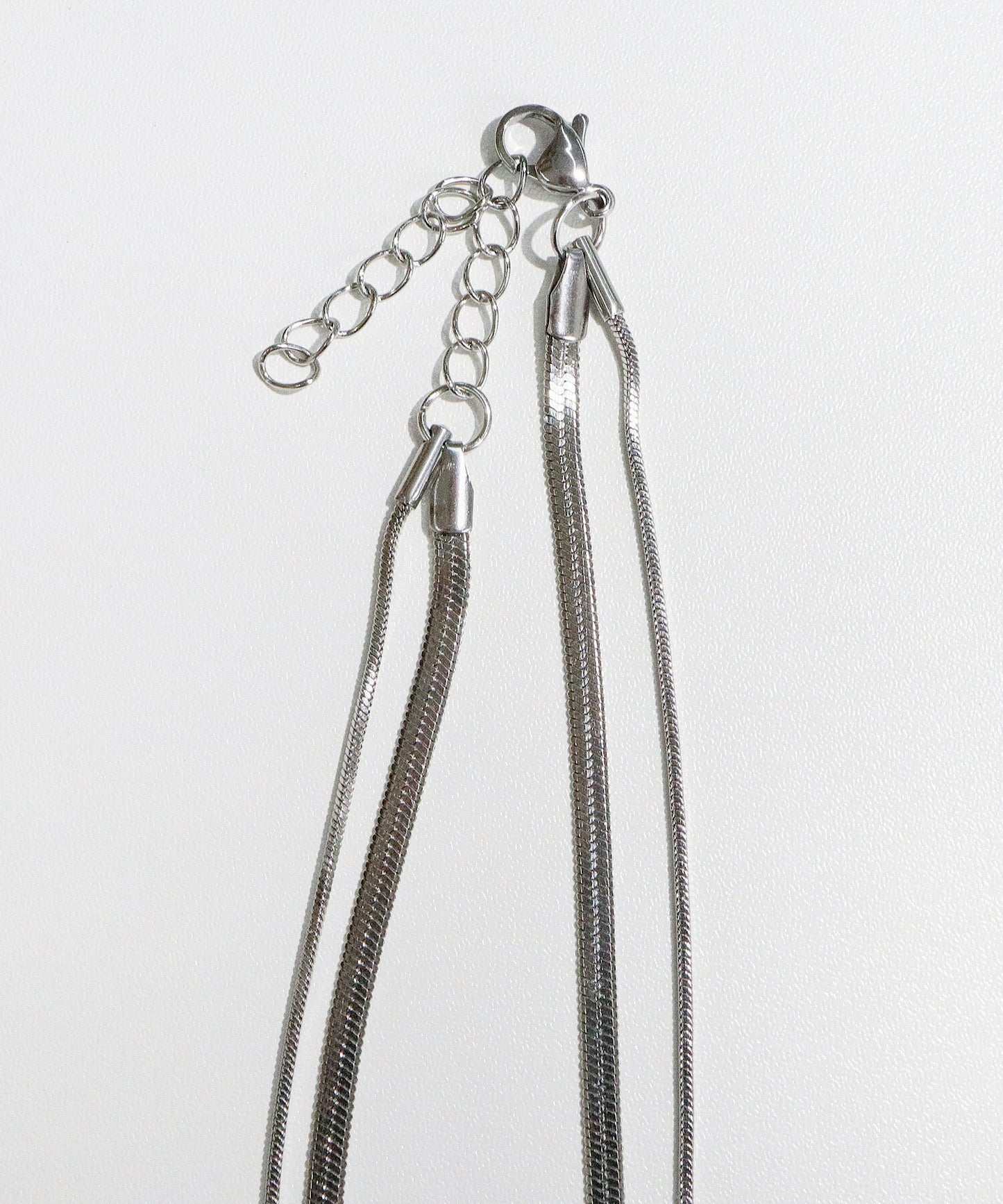 blackdia ocean スネークチェーン2連ネックレス