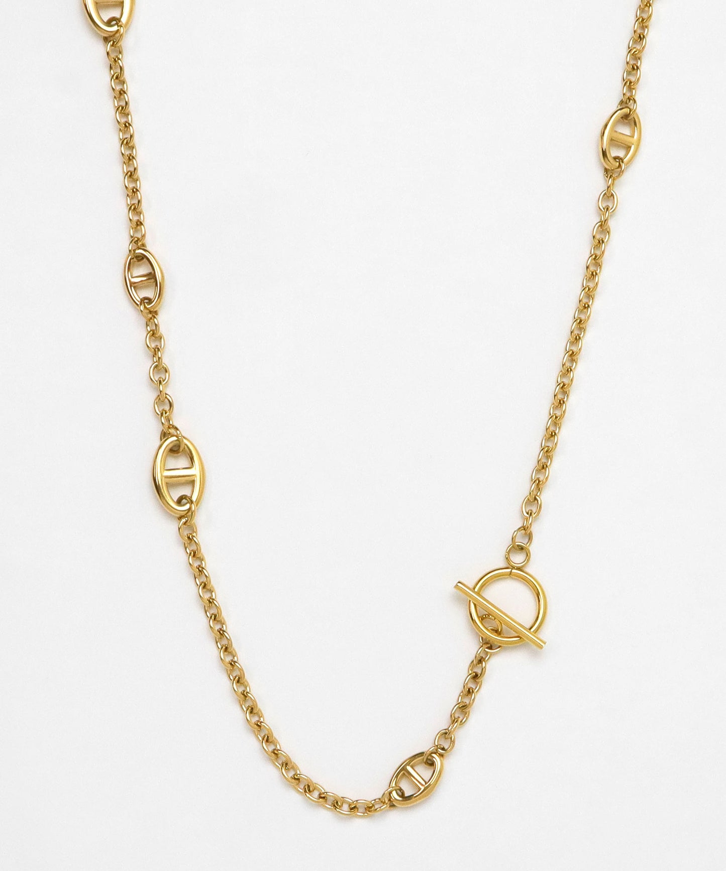 blackdia ocean ポイントアンカーロングネックレス