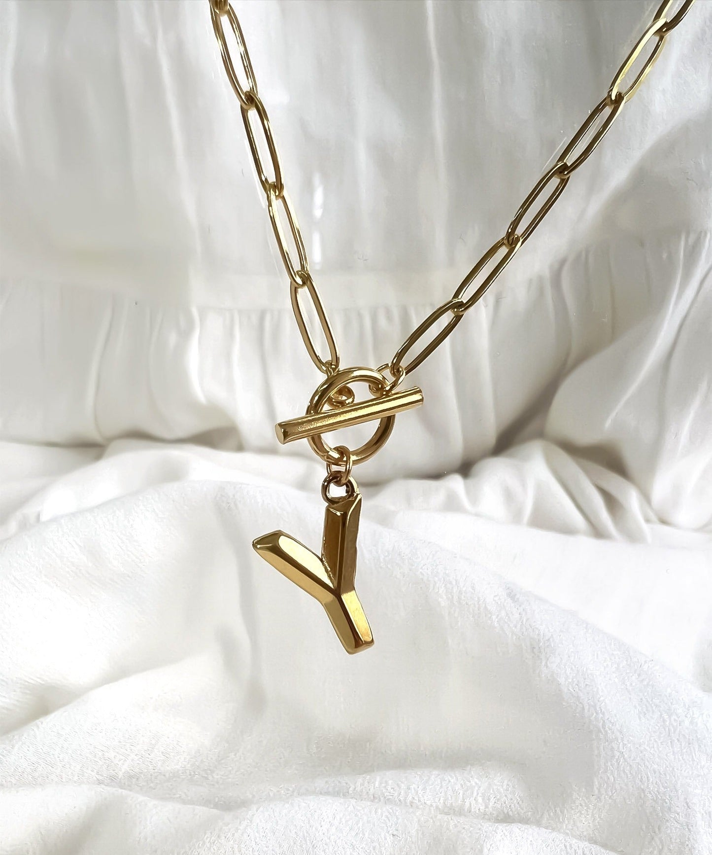 blackdia ocean イニシャルマンテルネックレス