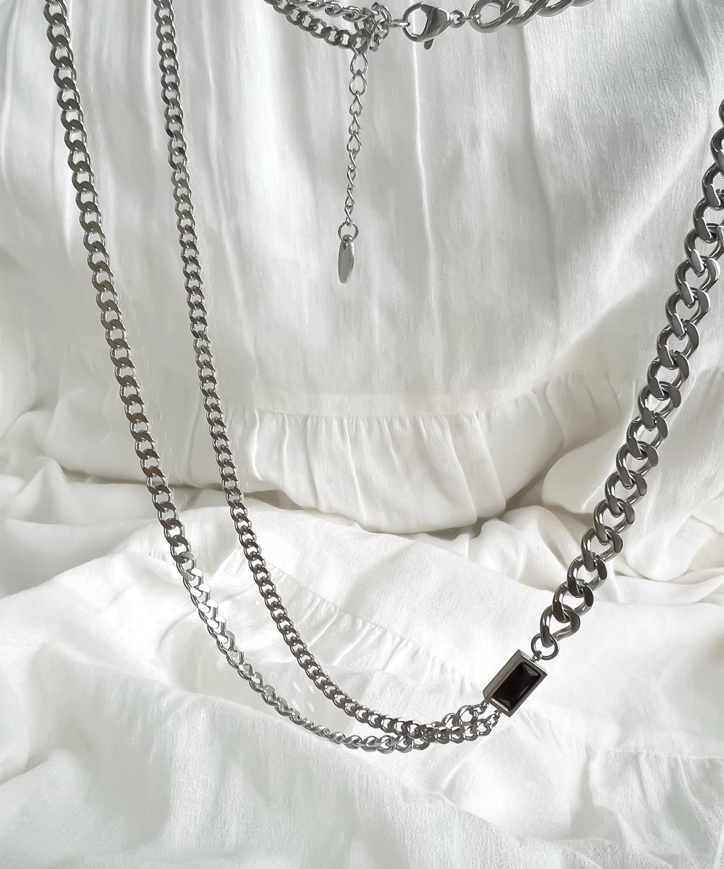 blackdia ocean ジルコニアチェーンネックレス